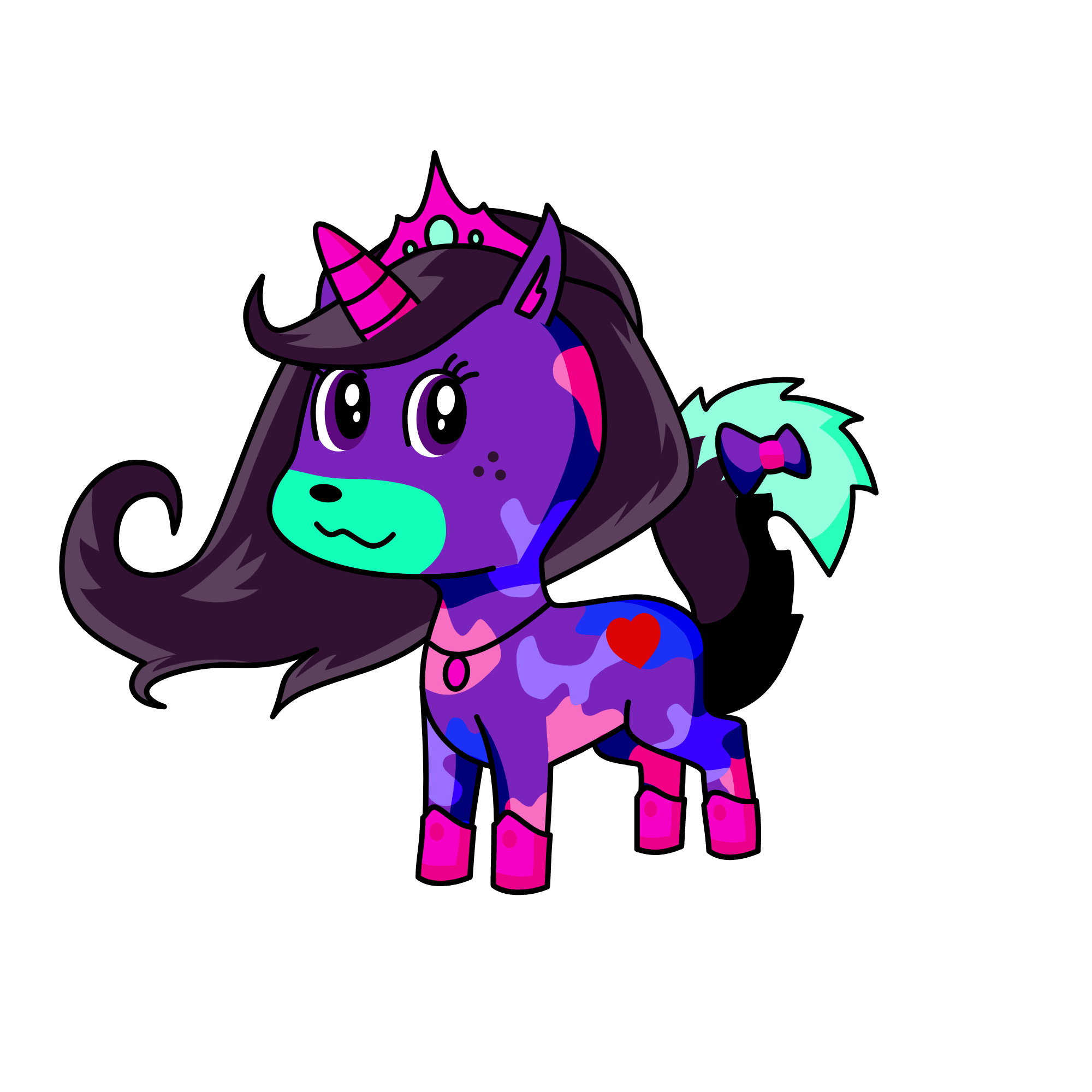 vulpix, the unicorn
