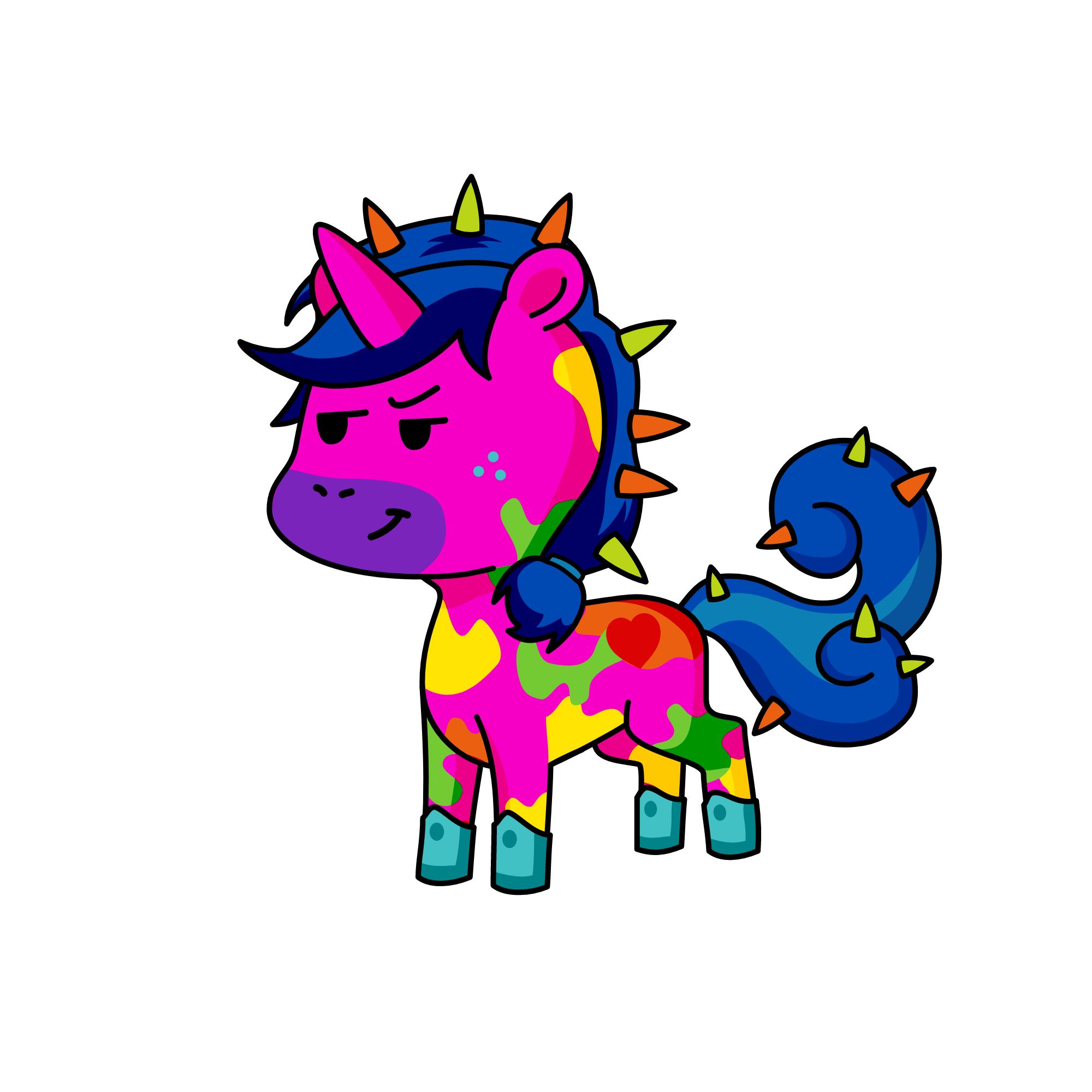 Art fever, the unicorn