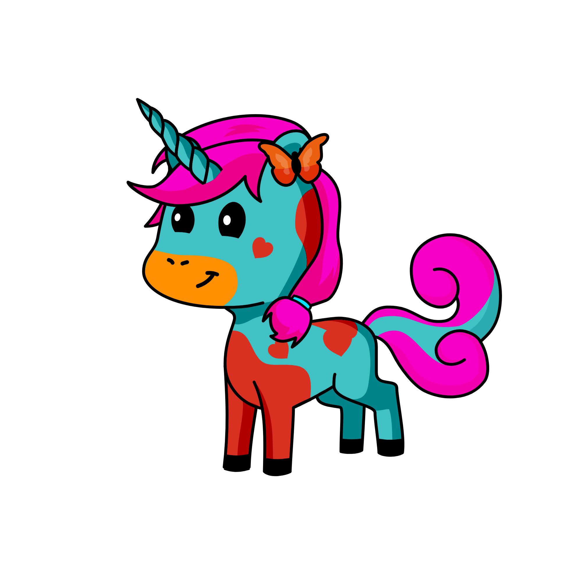 Faye, the unicorn