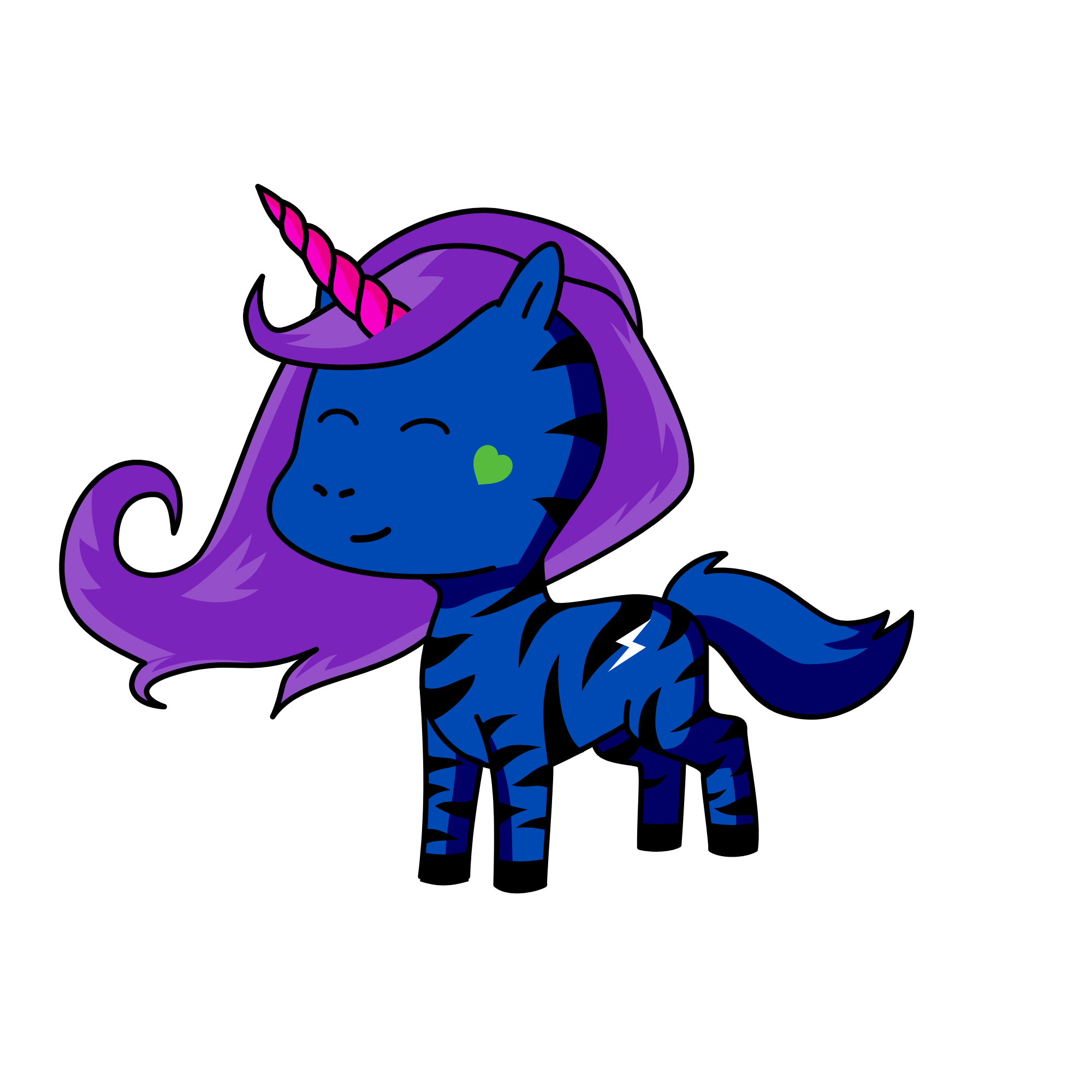 Thunderbolt, the unicorn