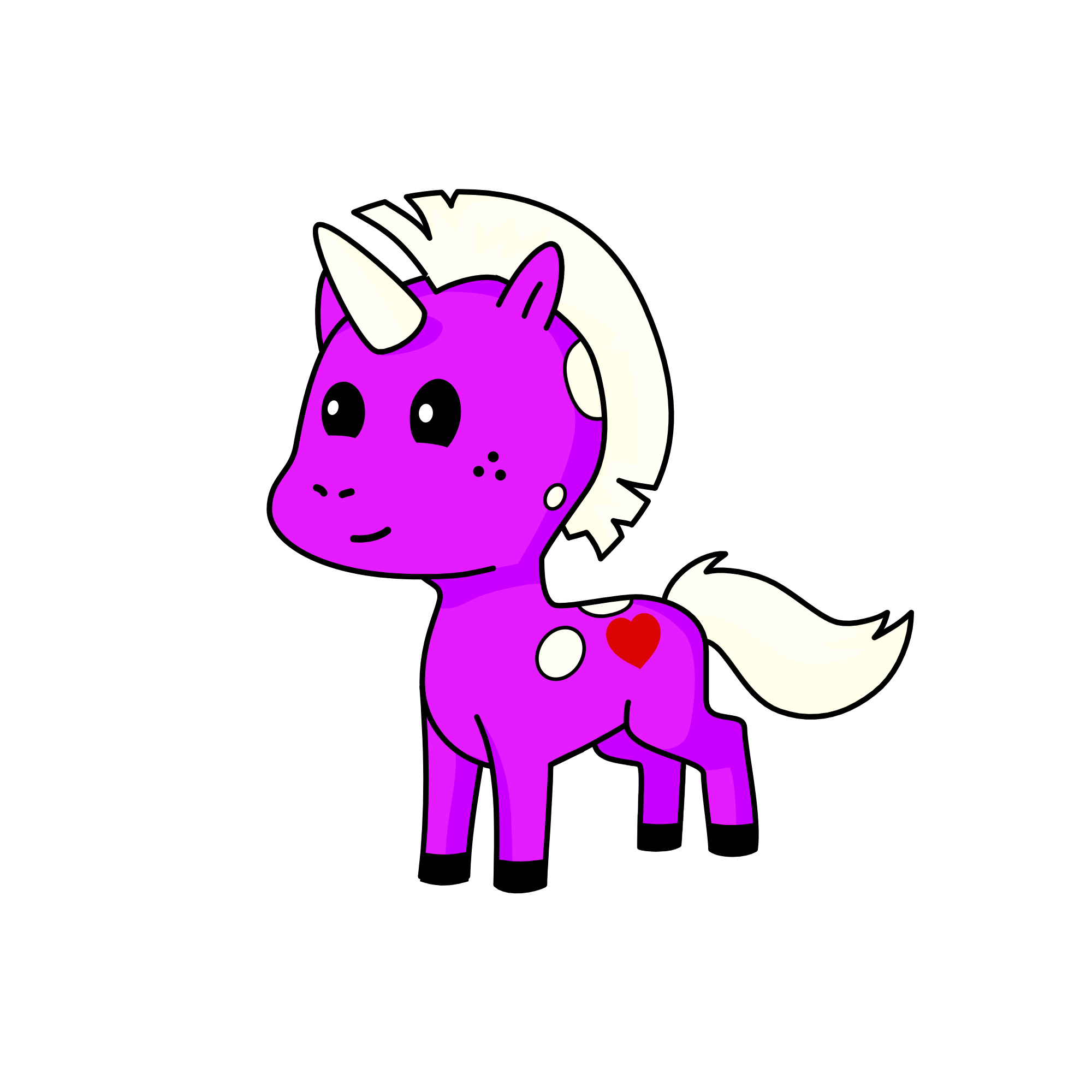 Toadette, the unicorn