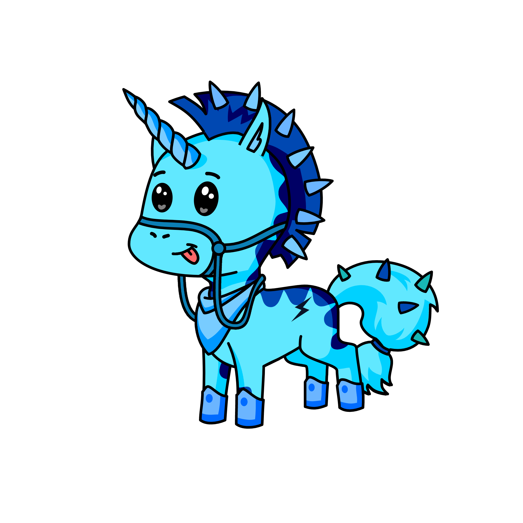Georgia, the unicorn