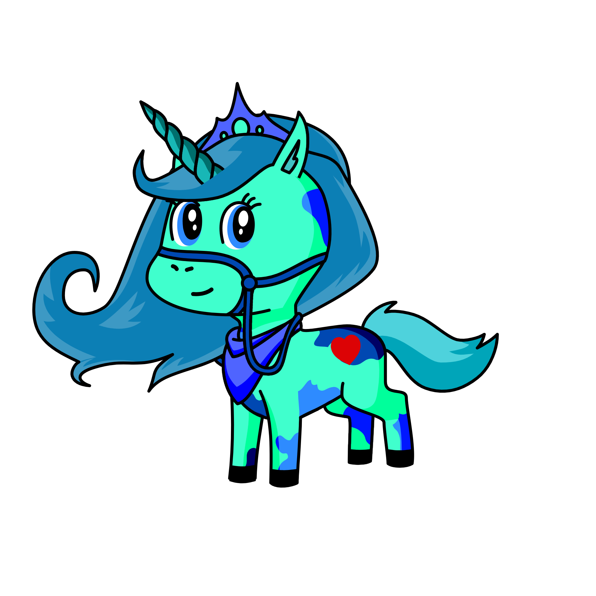 Beoncia, the unicorn