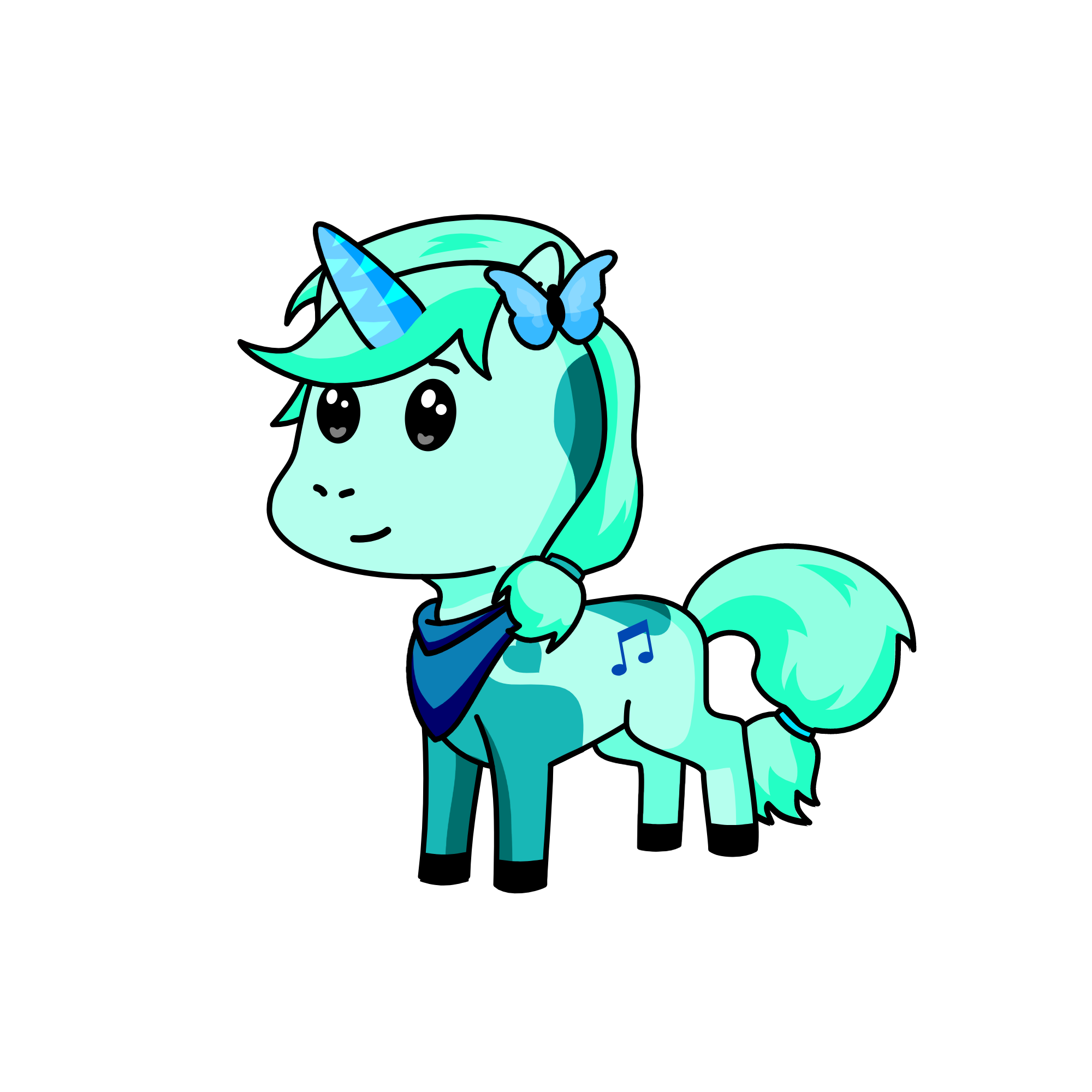 Kemei, the unicorn