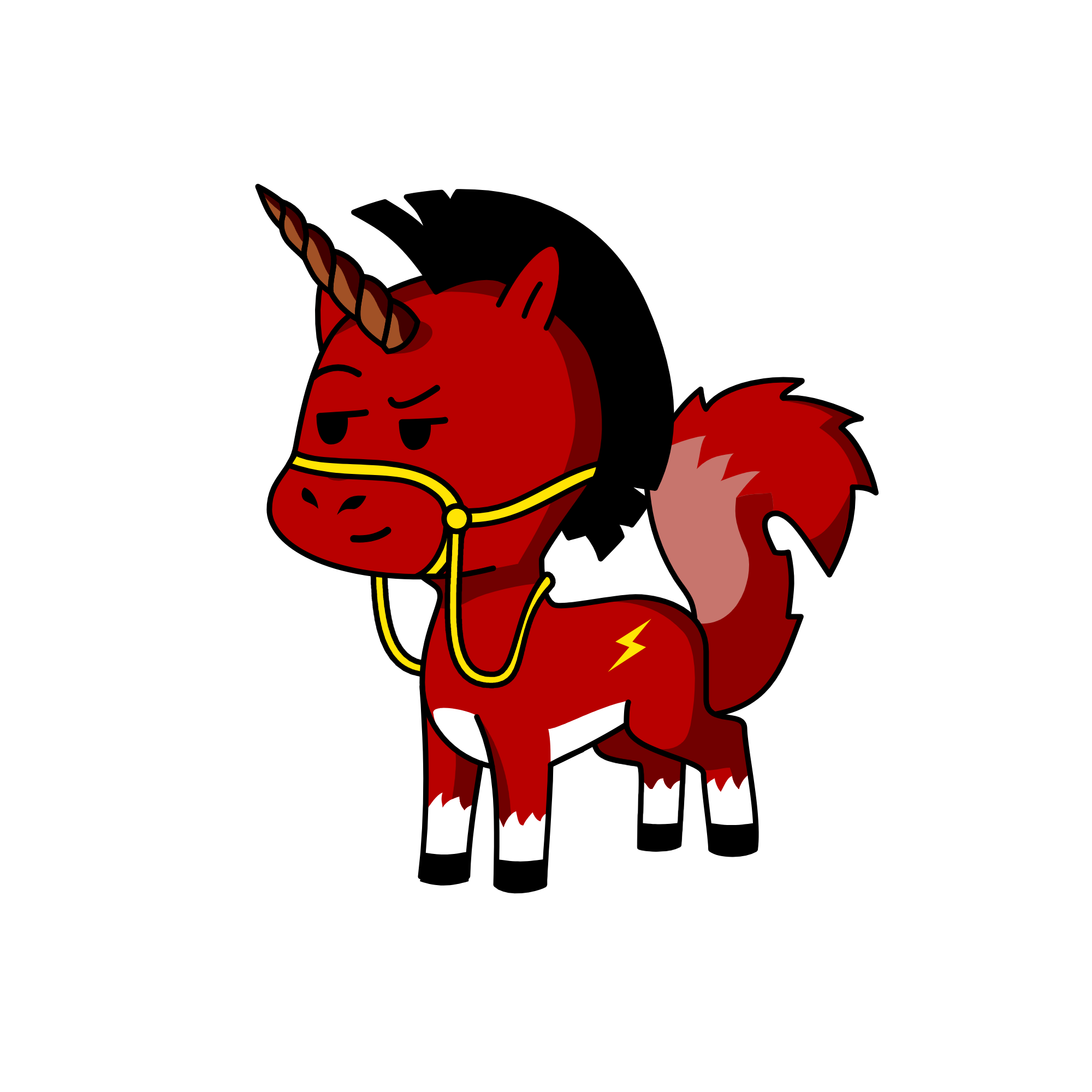 Flash, the unicorn