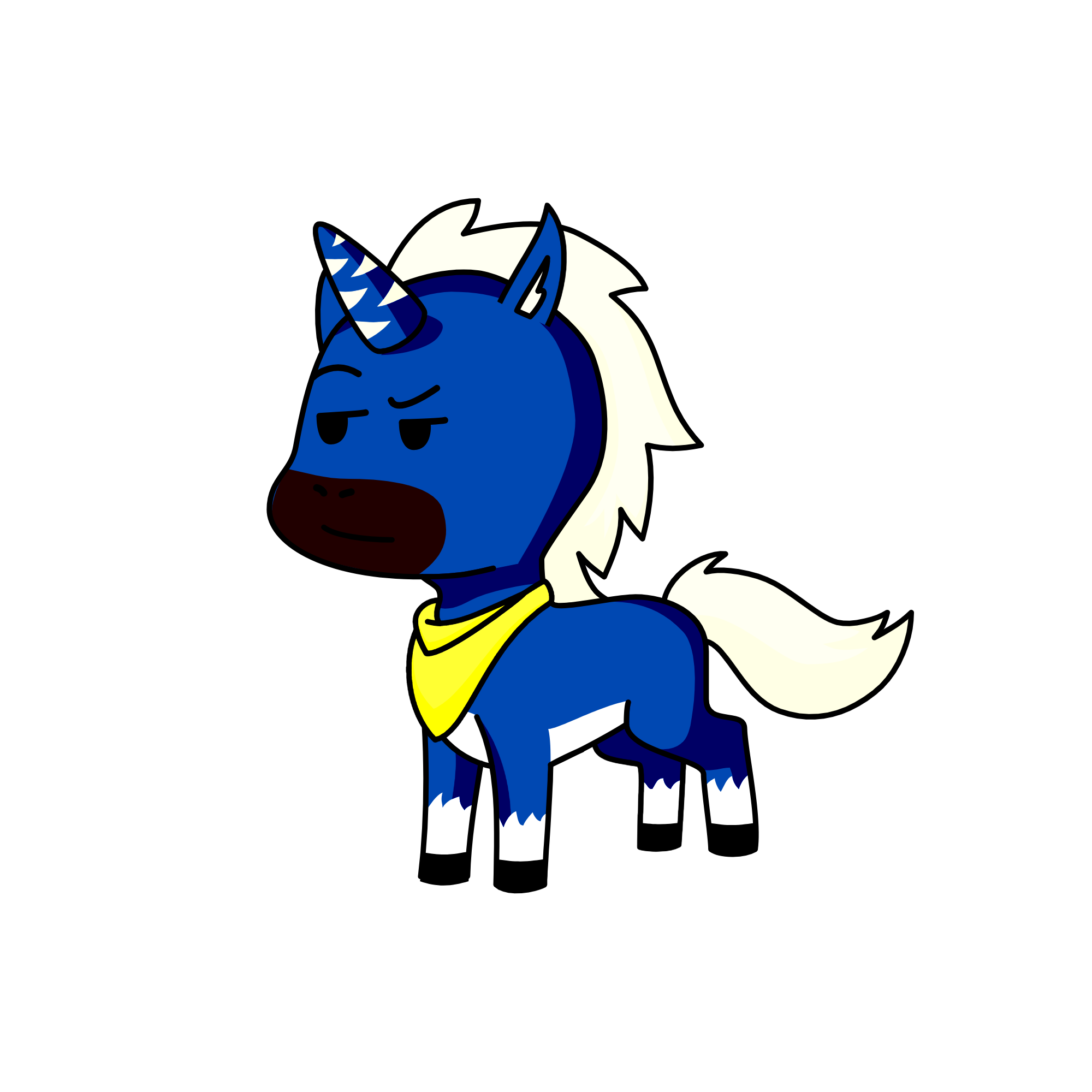 eat my corn, the unicorn