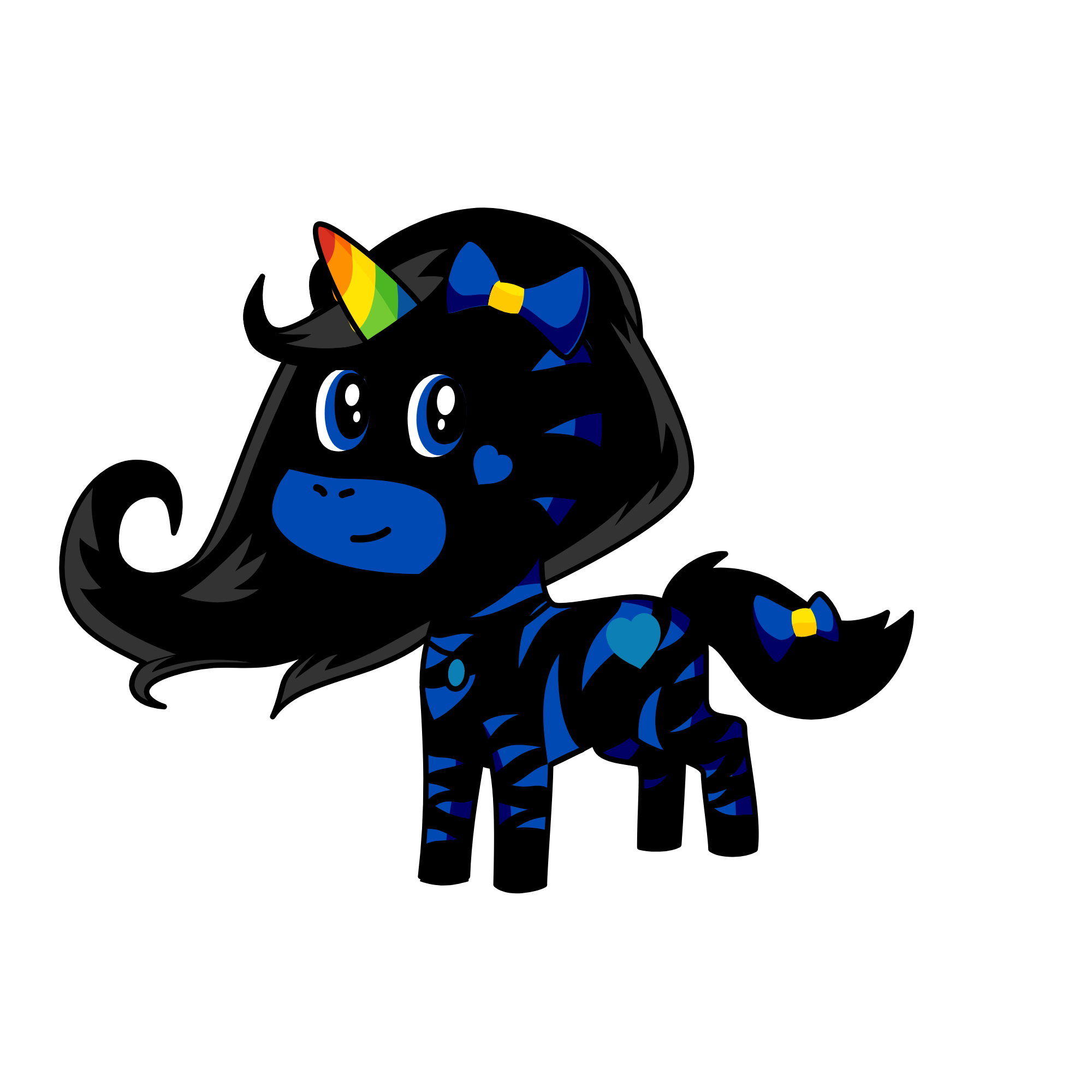 Clover, the unicorn