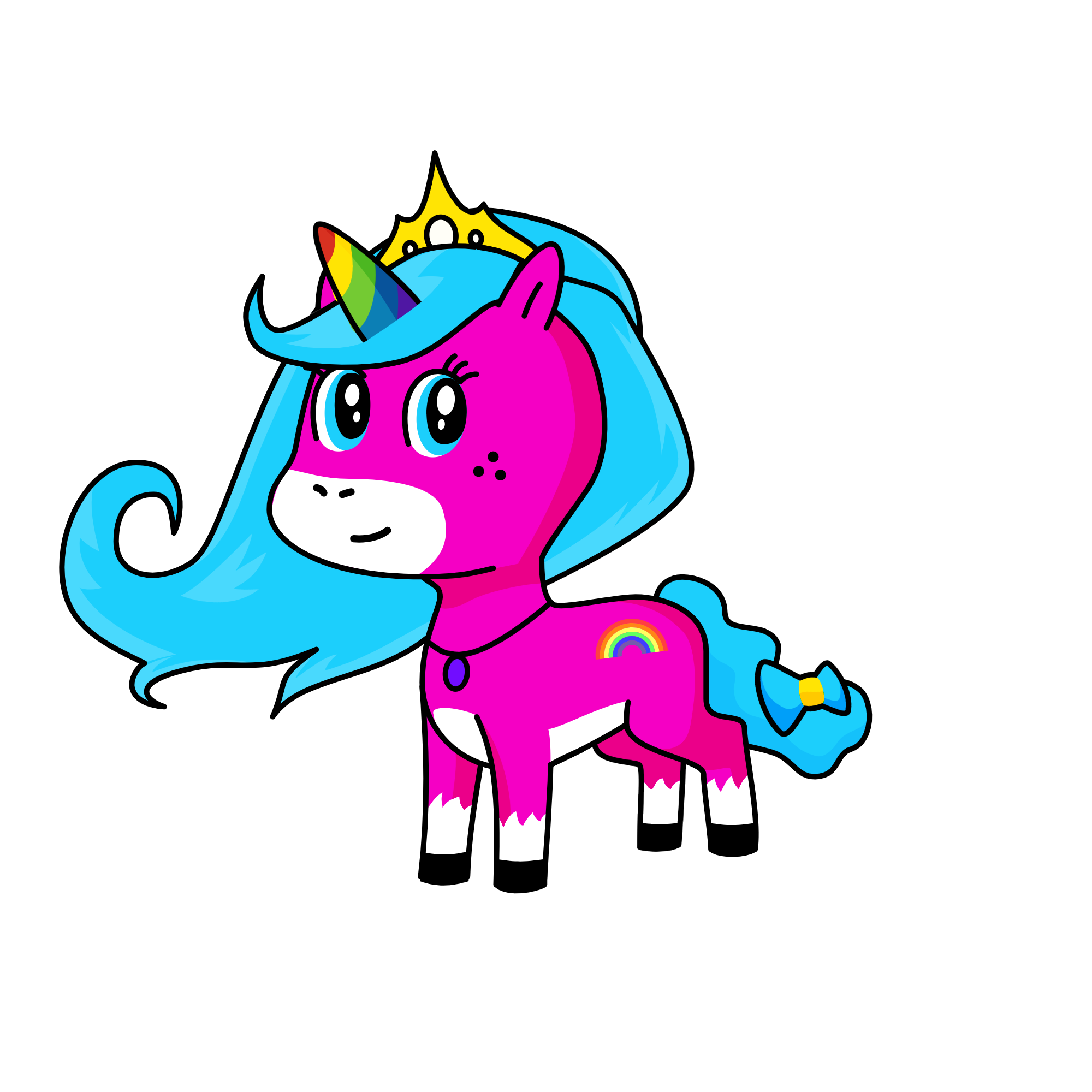 princess emily, the unicorn