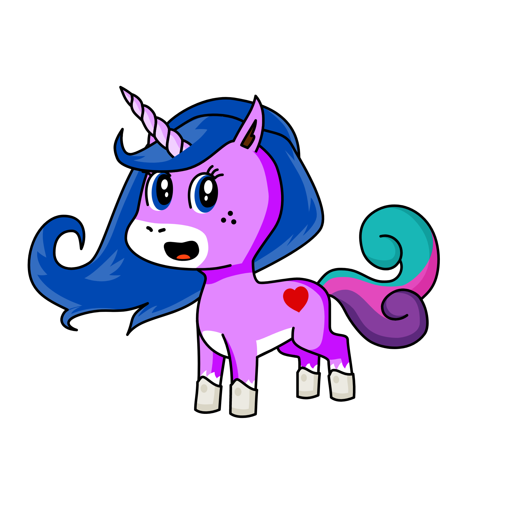 Princess Celestia, the unicorn