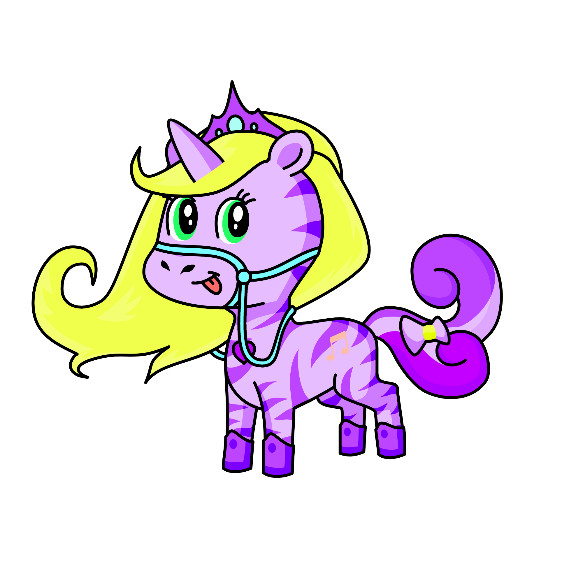 NEIGE, the unicorn