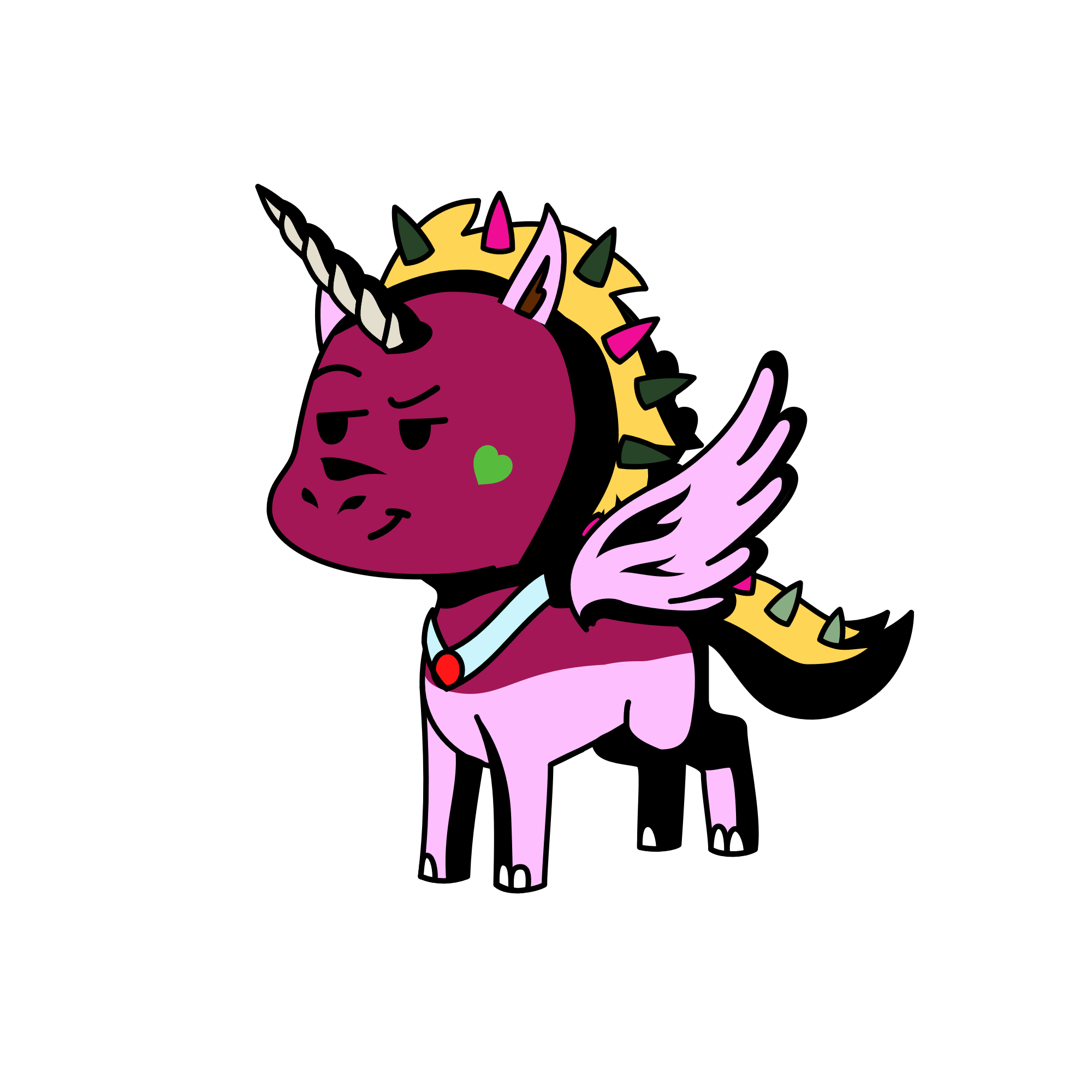 miss mischief, the unicorn