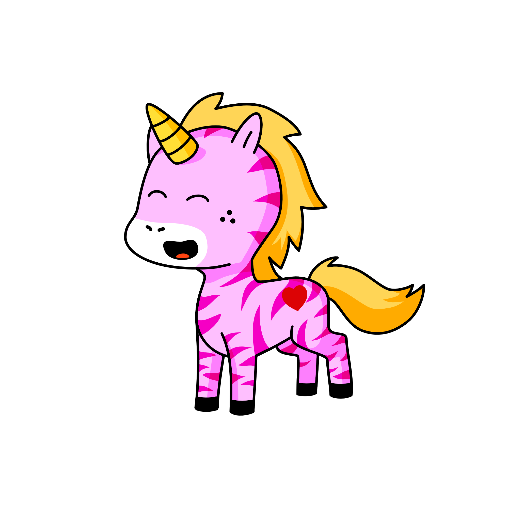 The Cheer Up Fren, the unicorn