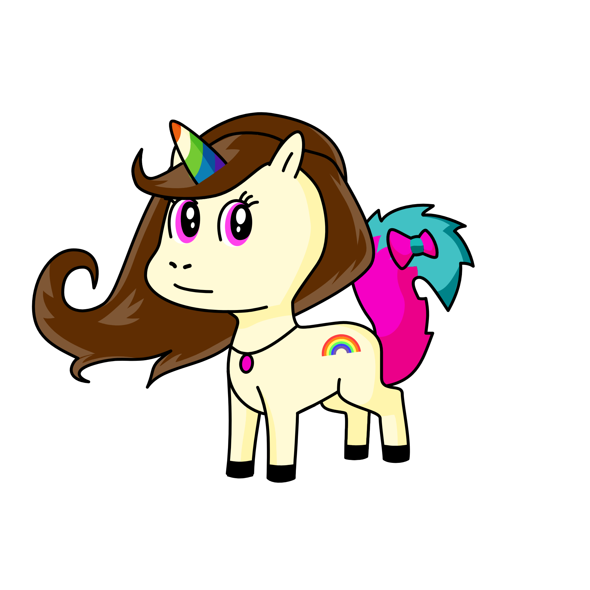 cupcake , the unicorn