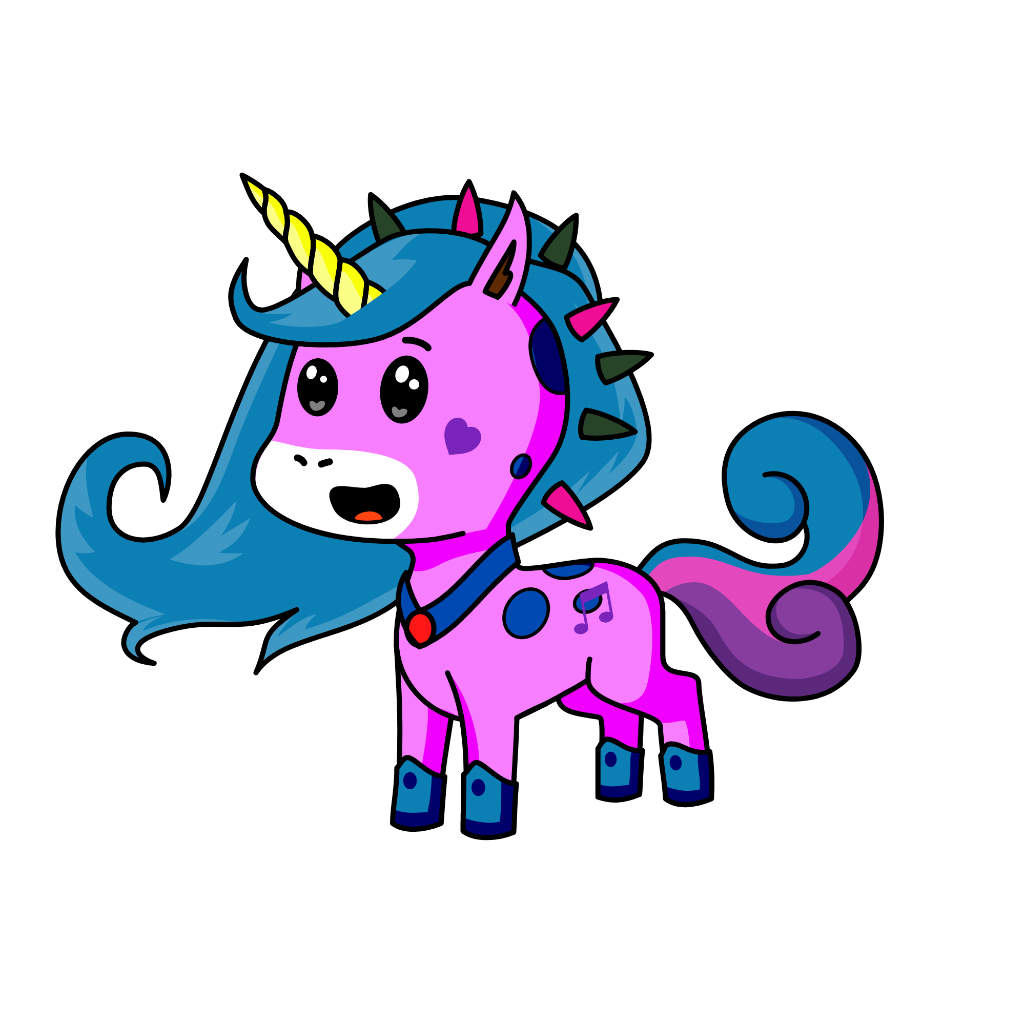 Princess Cherry, the unicorn
