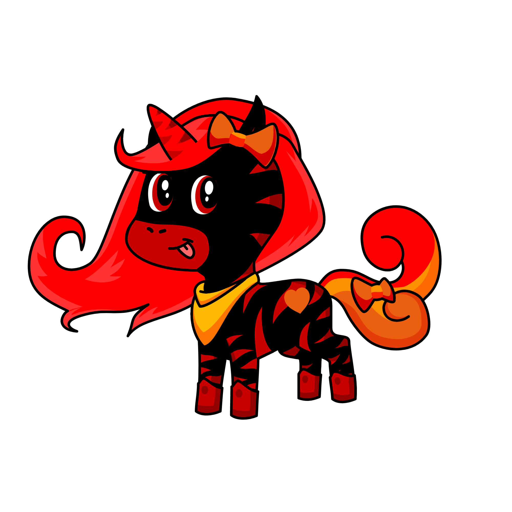 Evil Uni, the unicorn