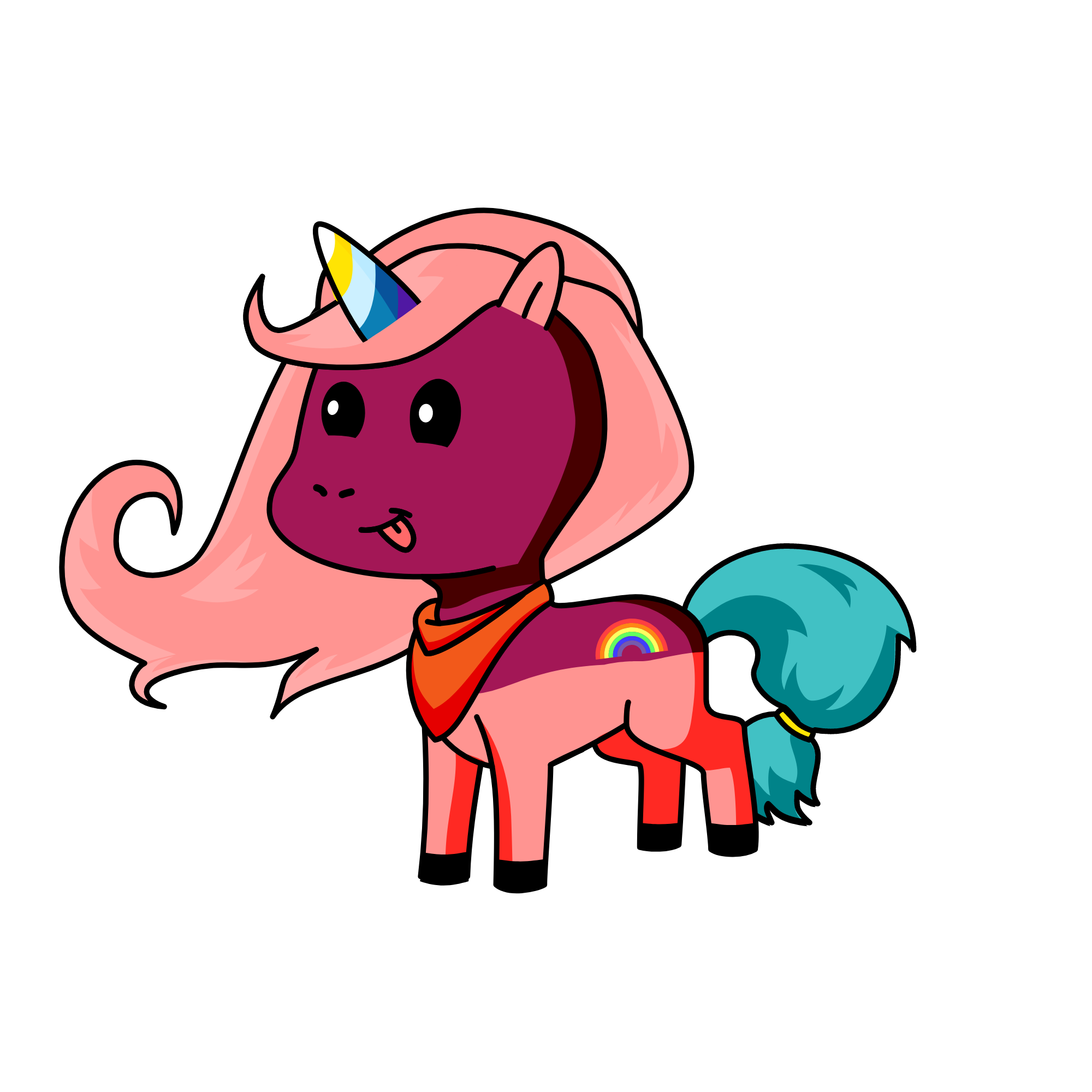 morning day fall, the unicorn