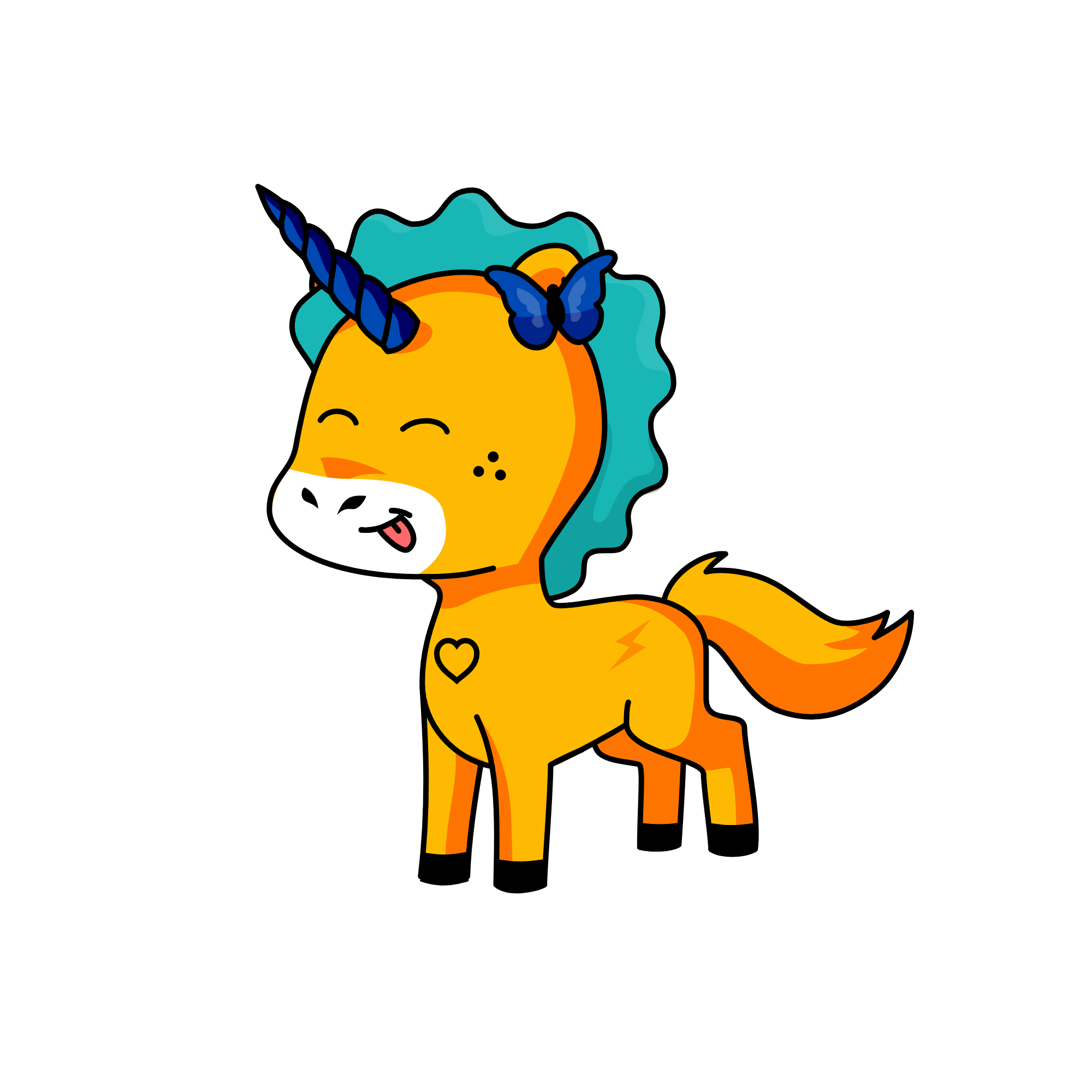 COULD DAY LOUVE LOUBIE, the unicorn