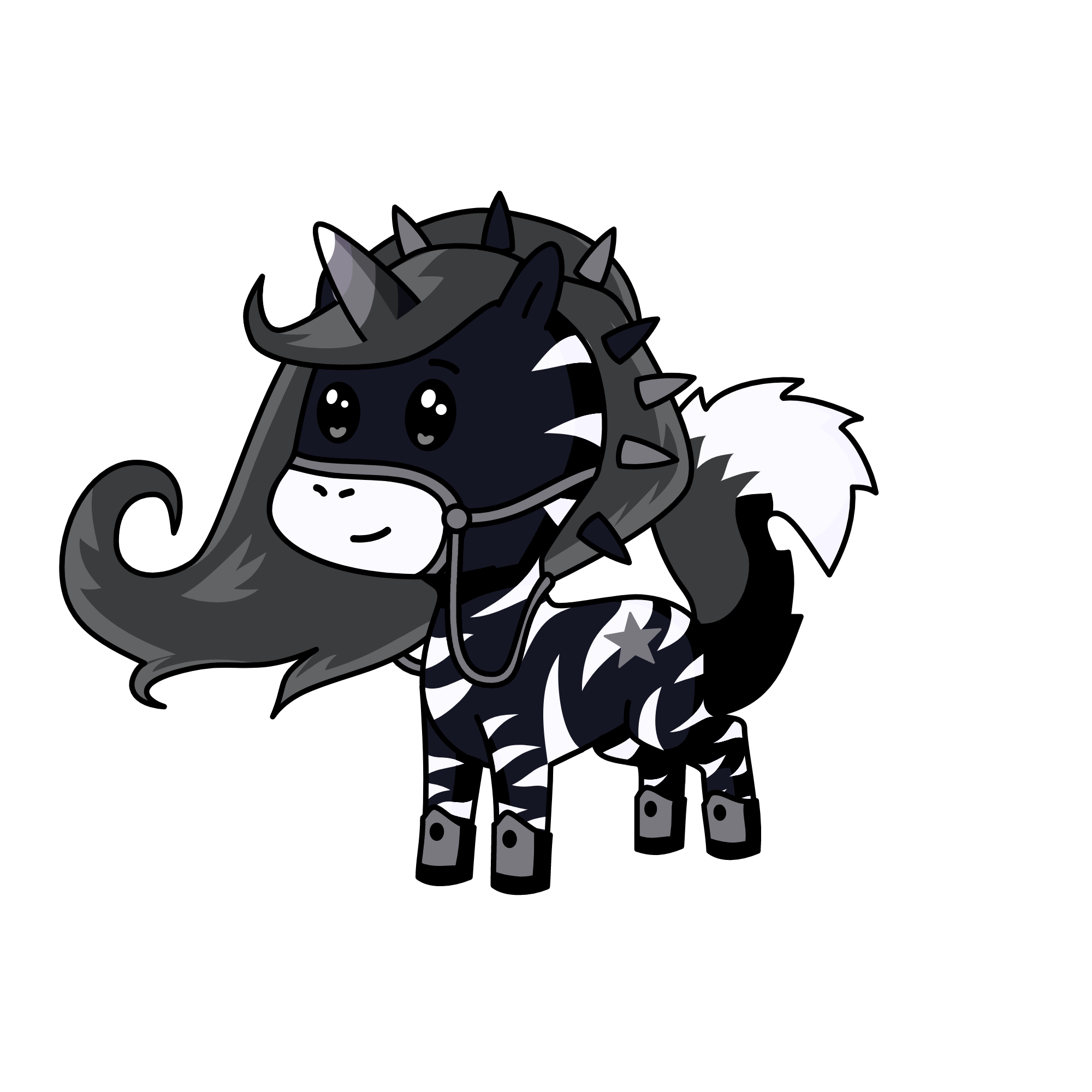 Nightshade, the unicorn