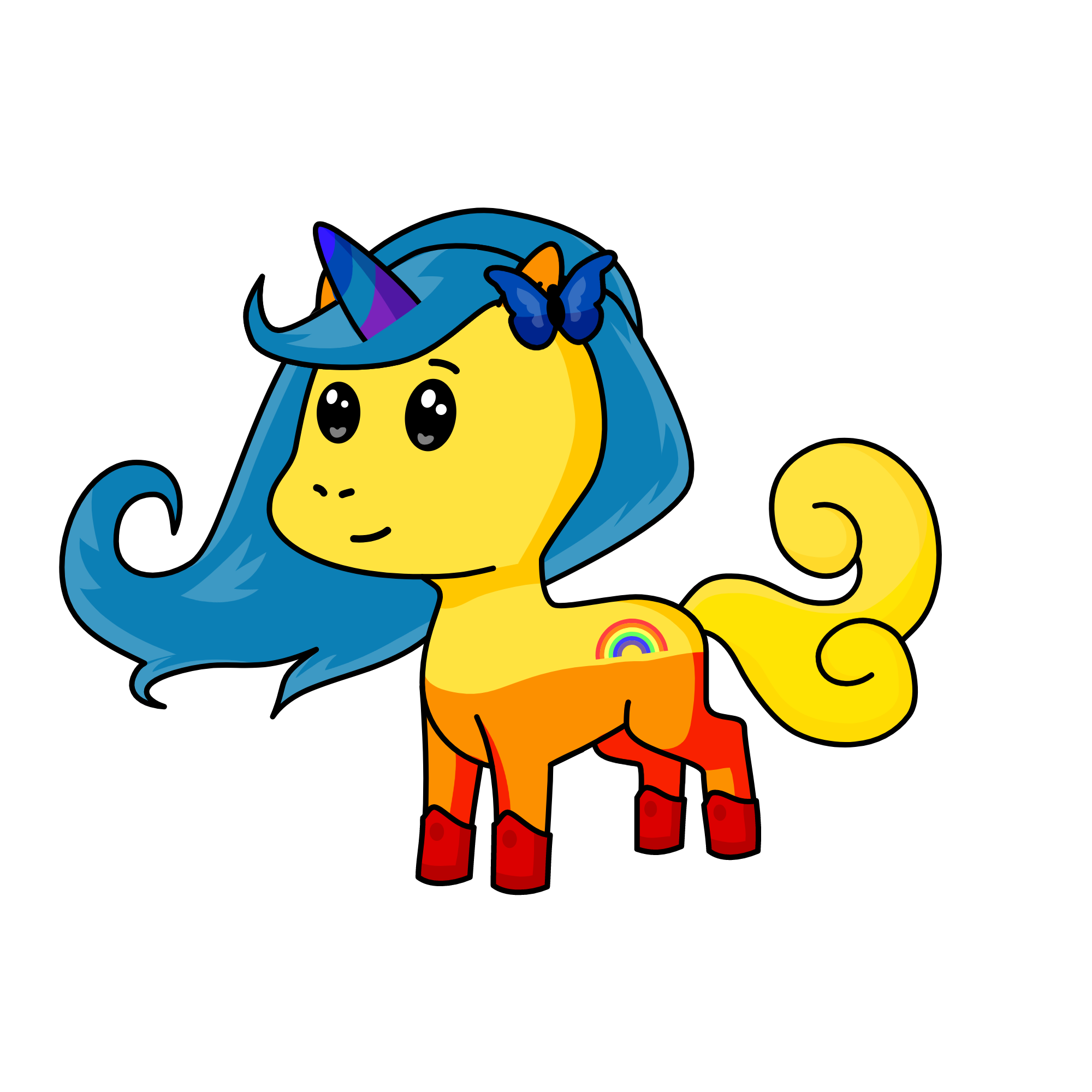 Rainbowys, the unicorn
