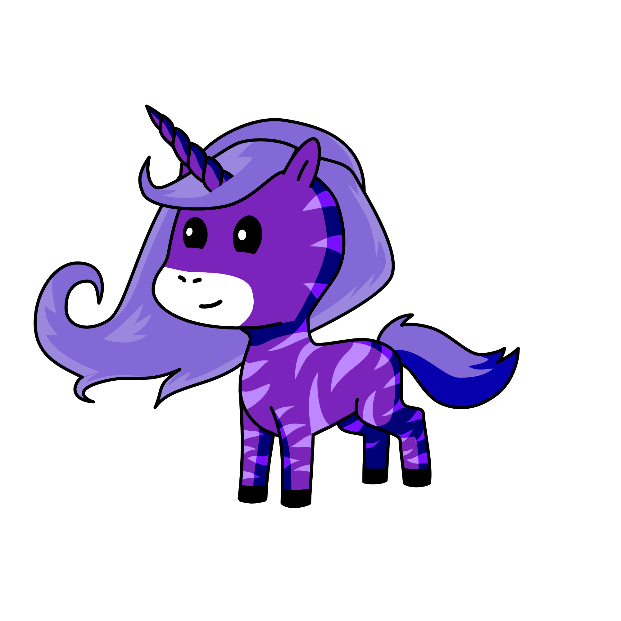 Levenderzee, the unicorn
