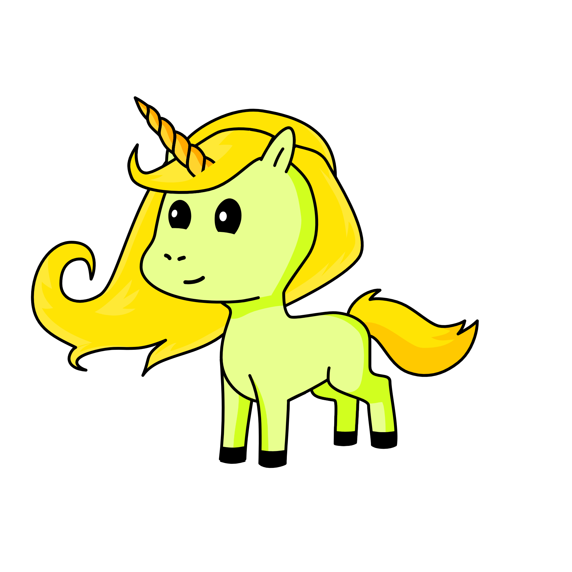 Moon, the unicorn