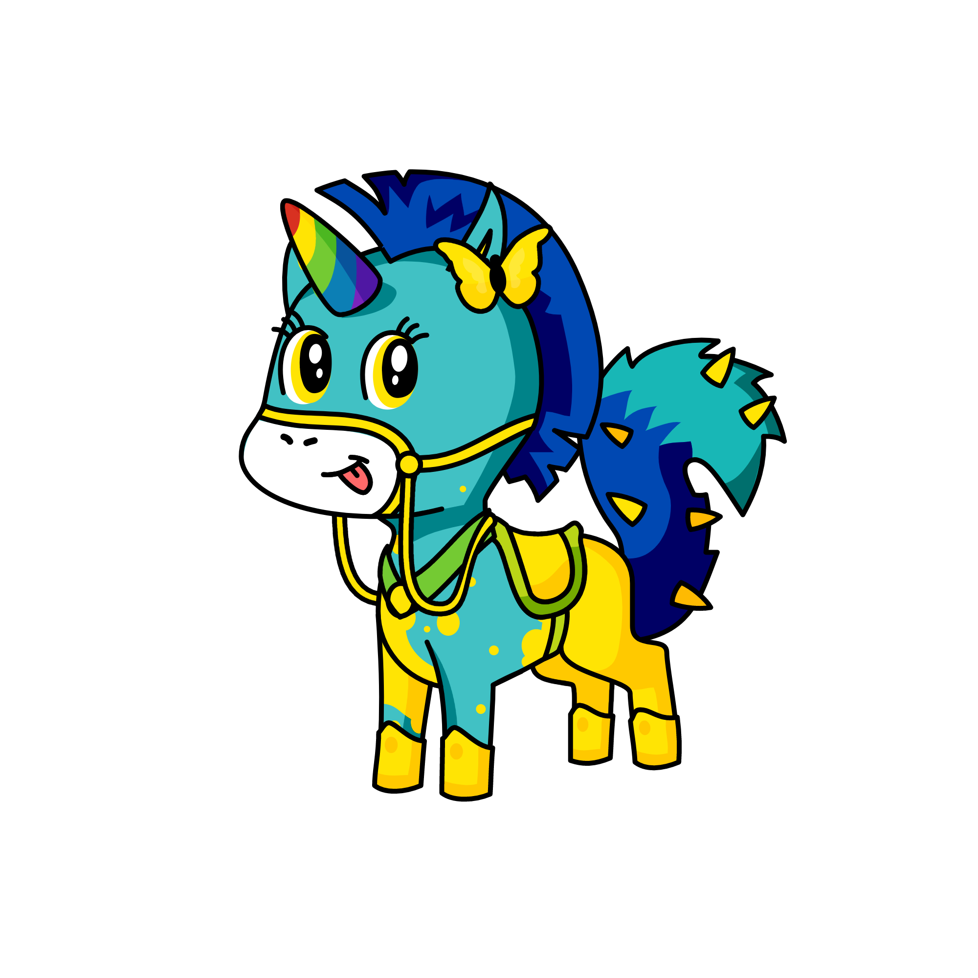 Horsey Tessa, the unicorn