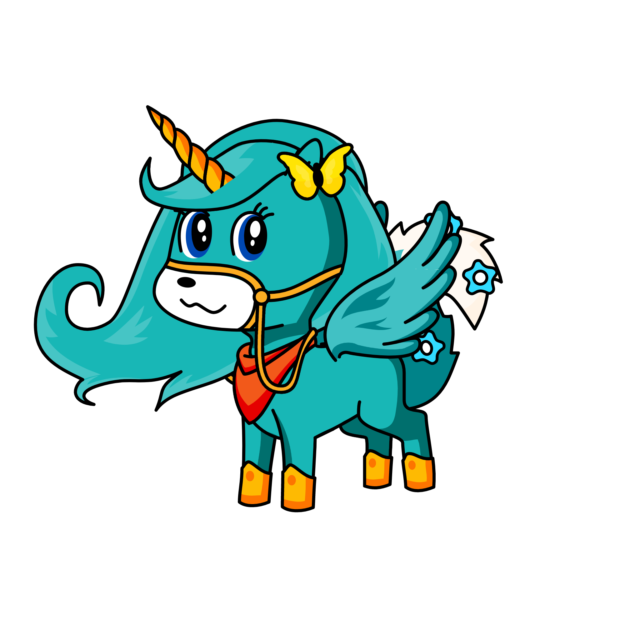 ButterBean, the unicorn