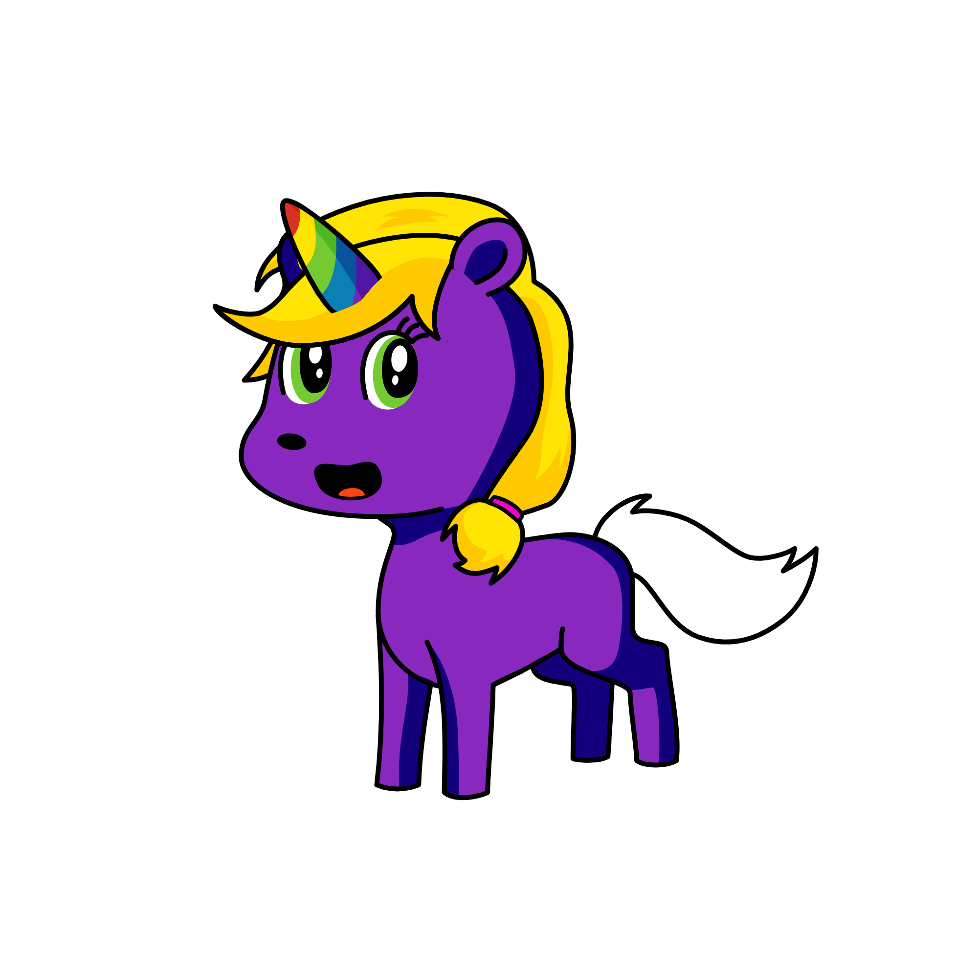 banana, the unicorn