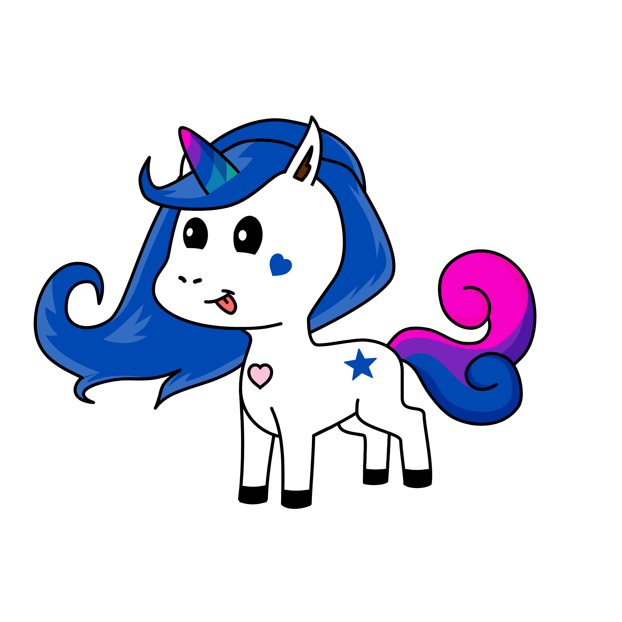 Luna, the unicorn