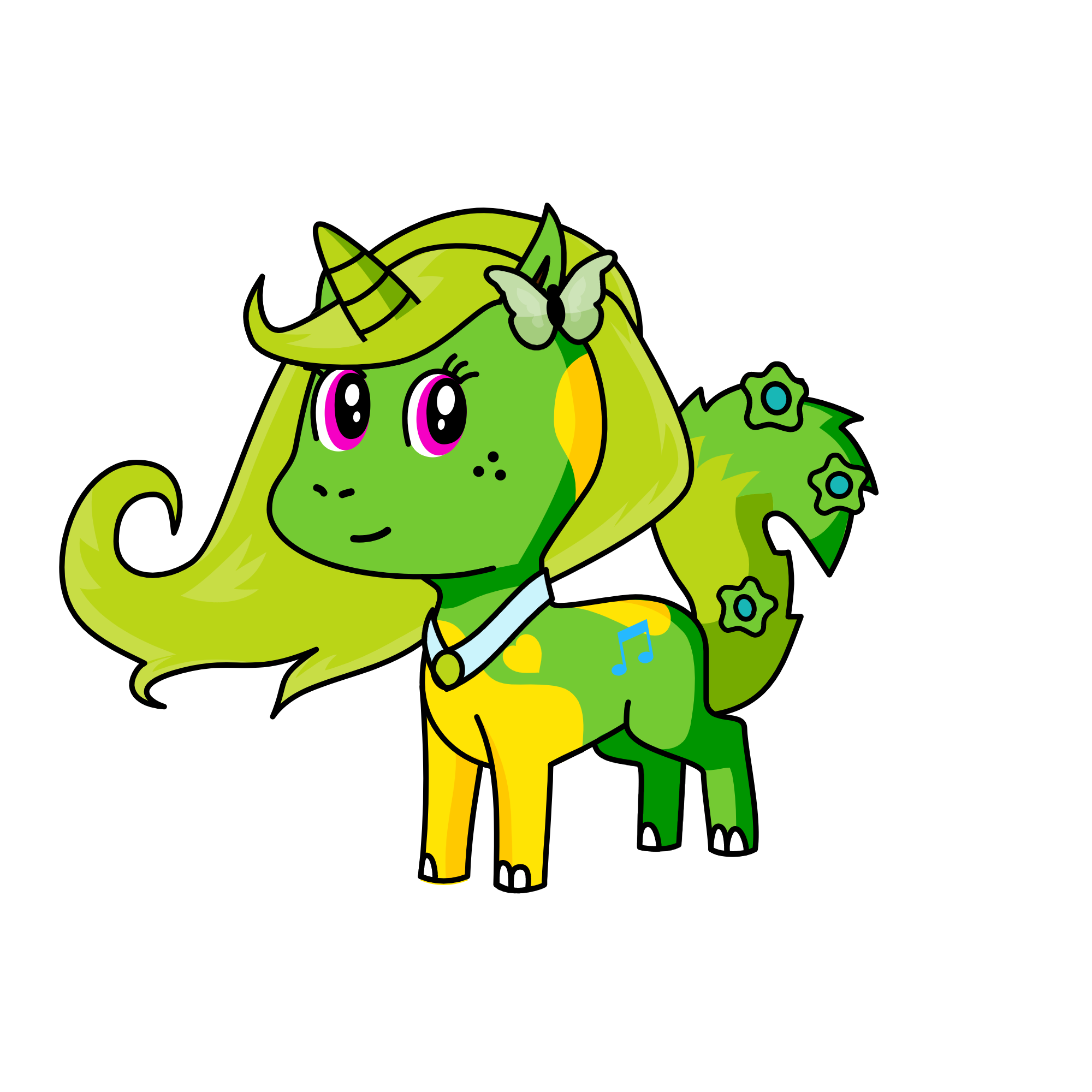 Gale, the unicorn