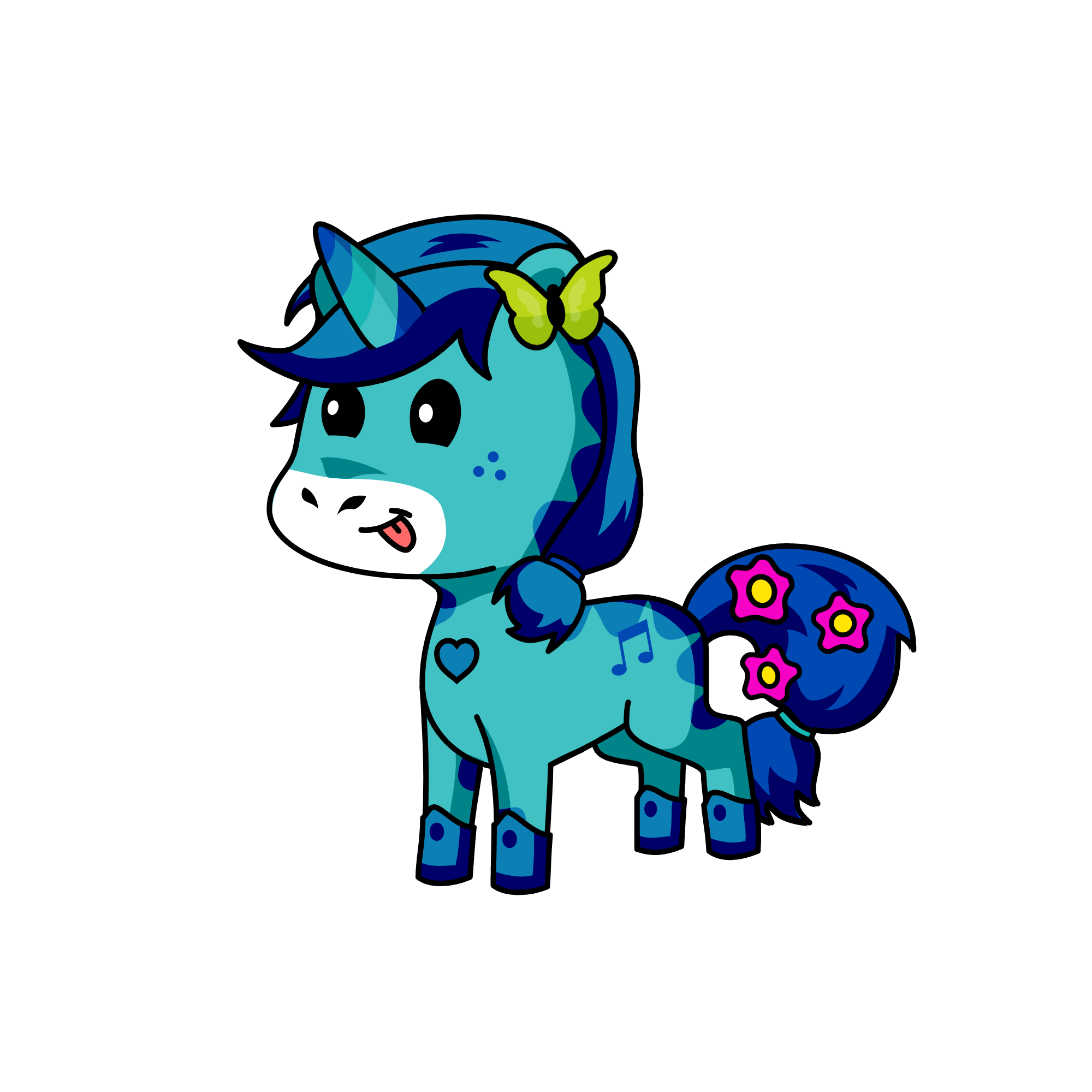 μεγαλοπρεπή άλογο, the unicorn