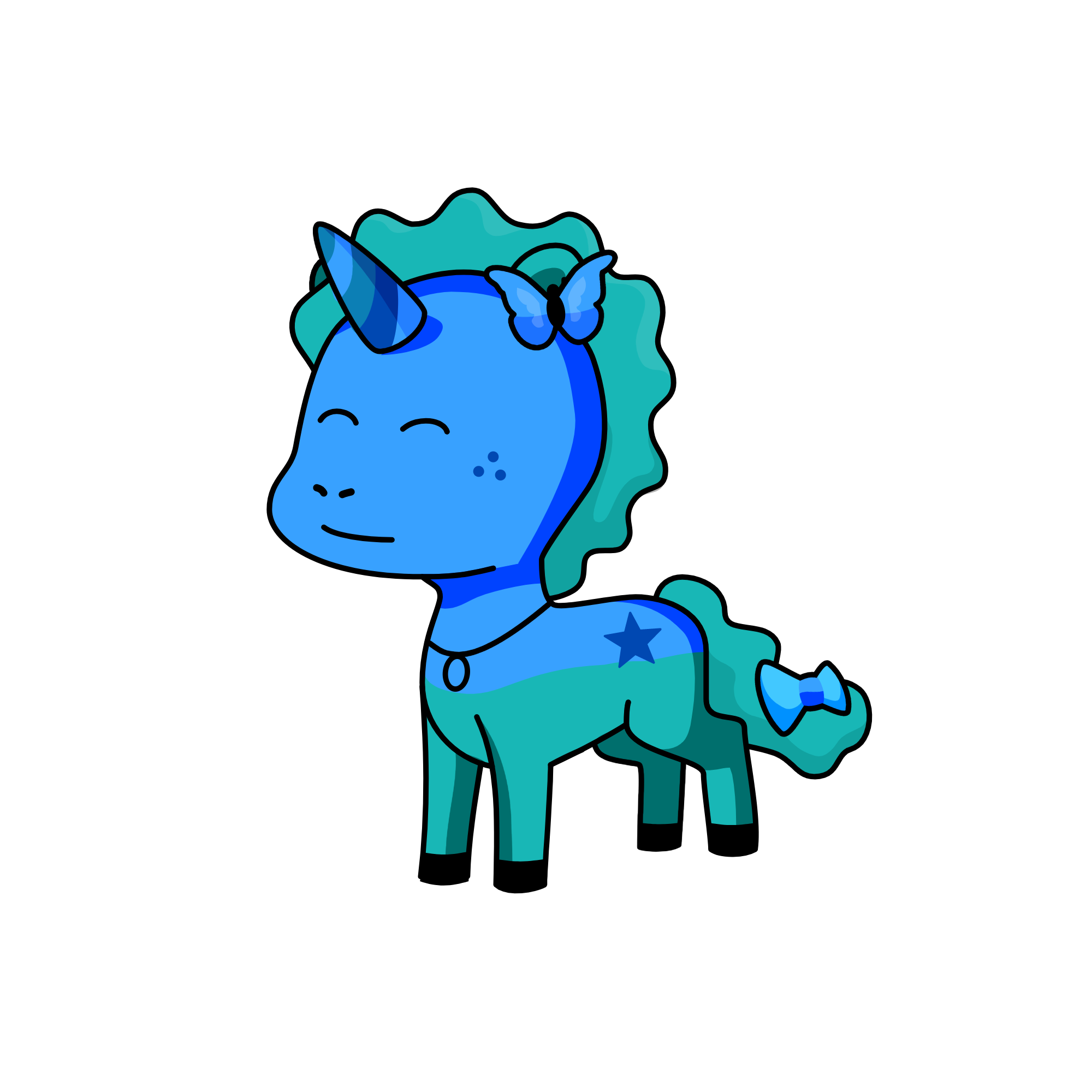 Moon, the unicorn