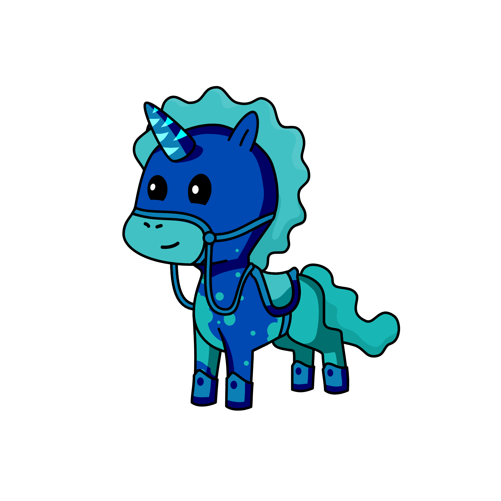 Aquamarina, the unicorn