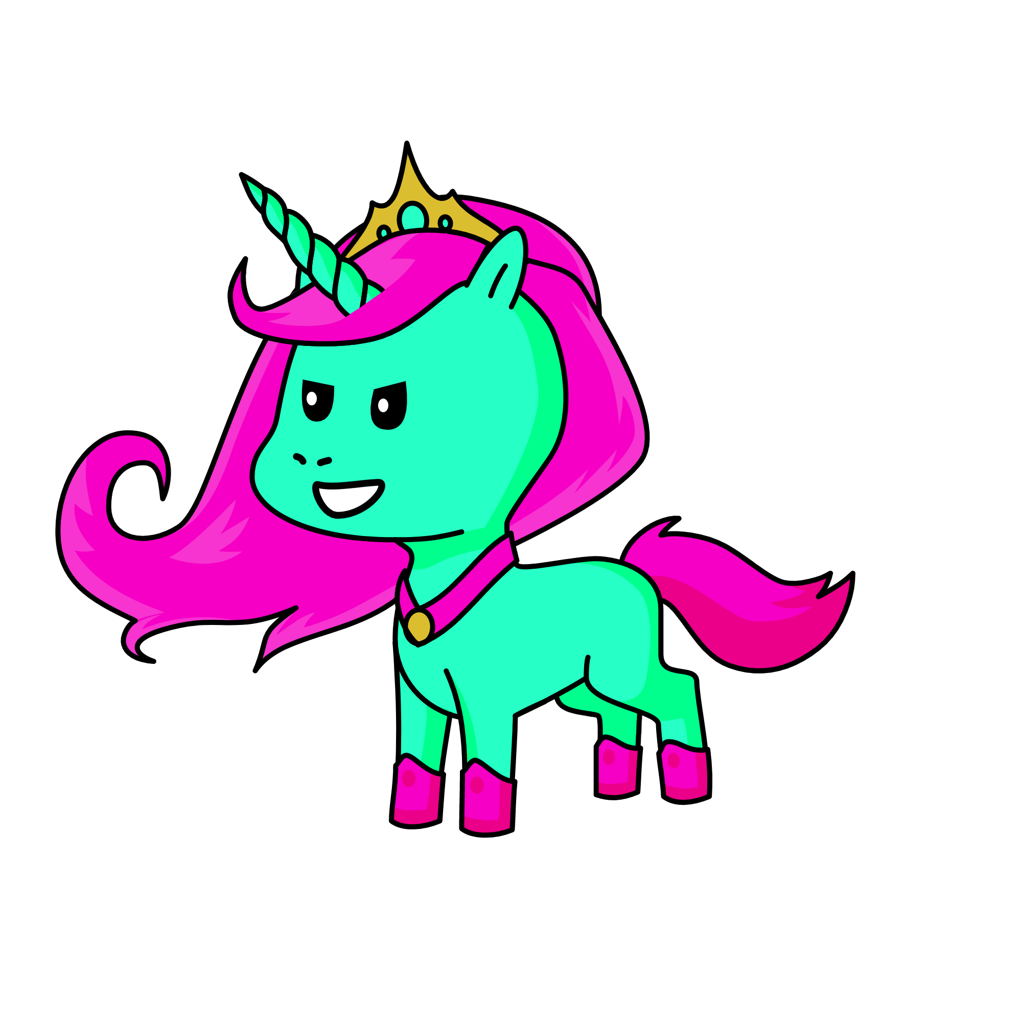 Fatima, the unicorn
