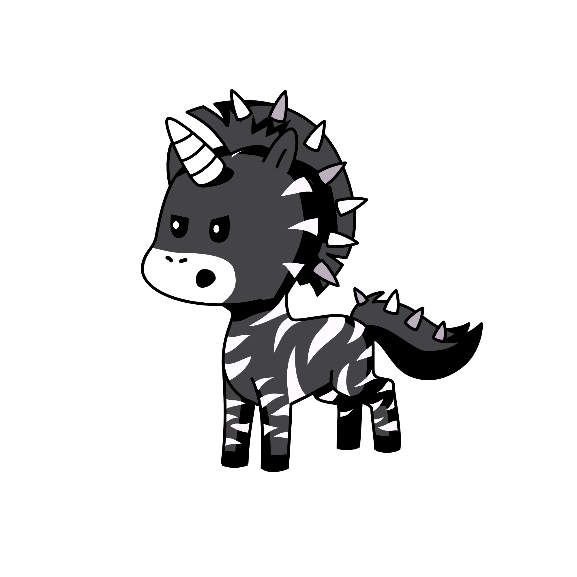 Spikezee, the unicorn