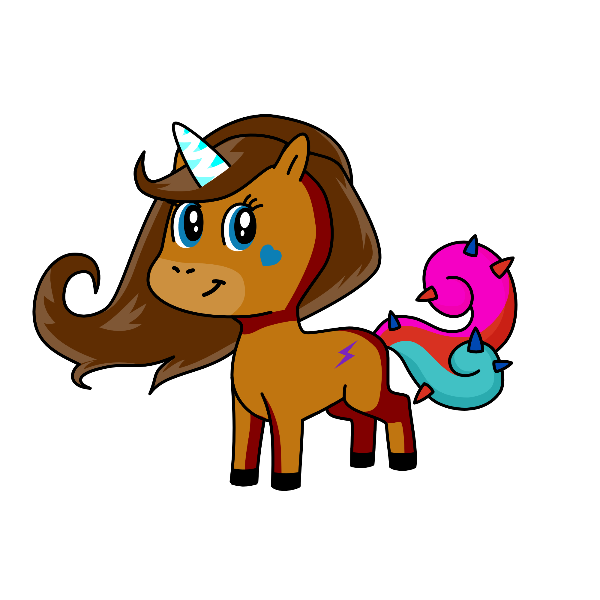 Shimmer, the unicorn
