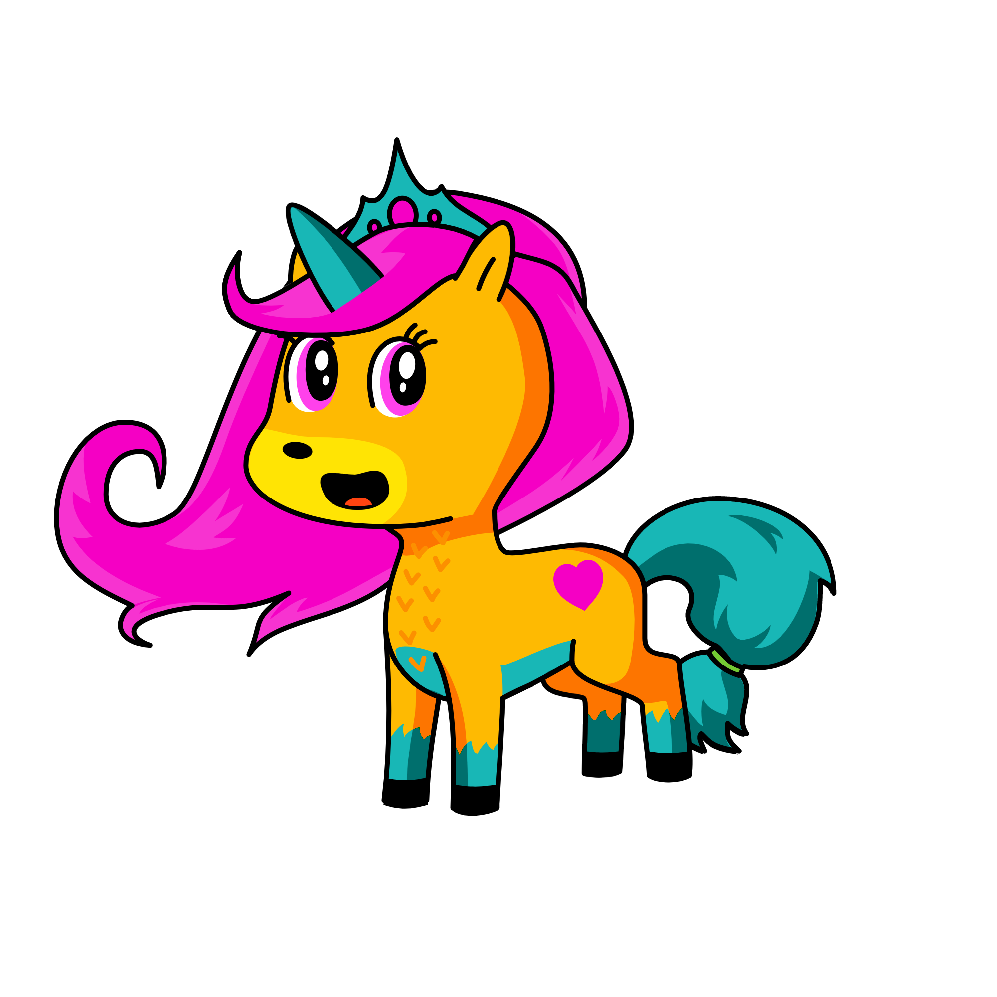 pinkie, the unicorn