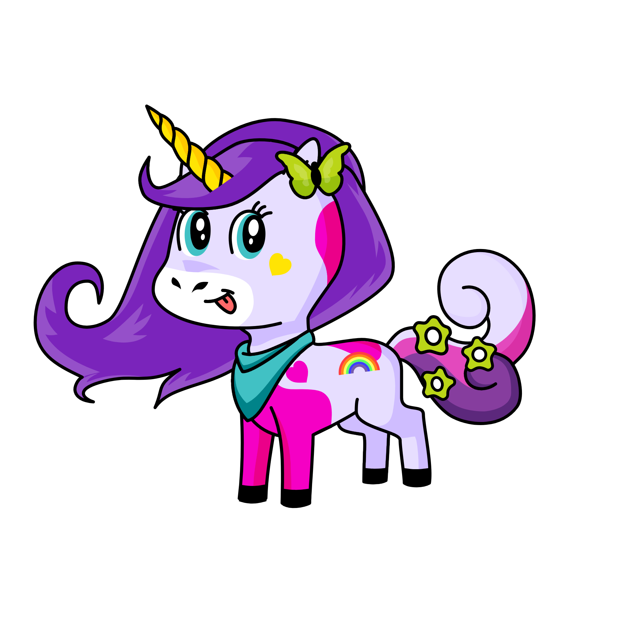 bo, the unicorn
