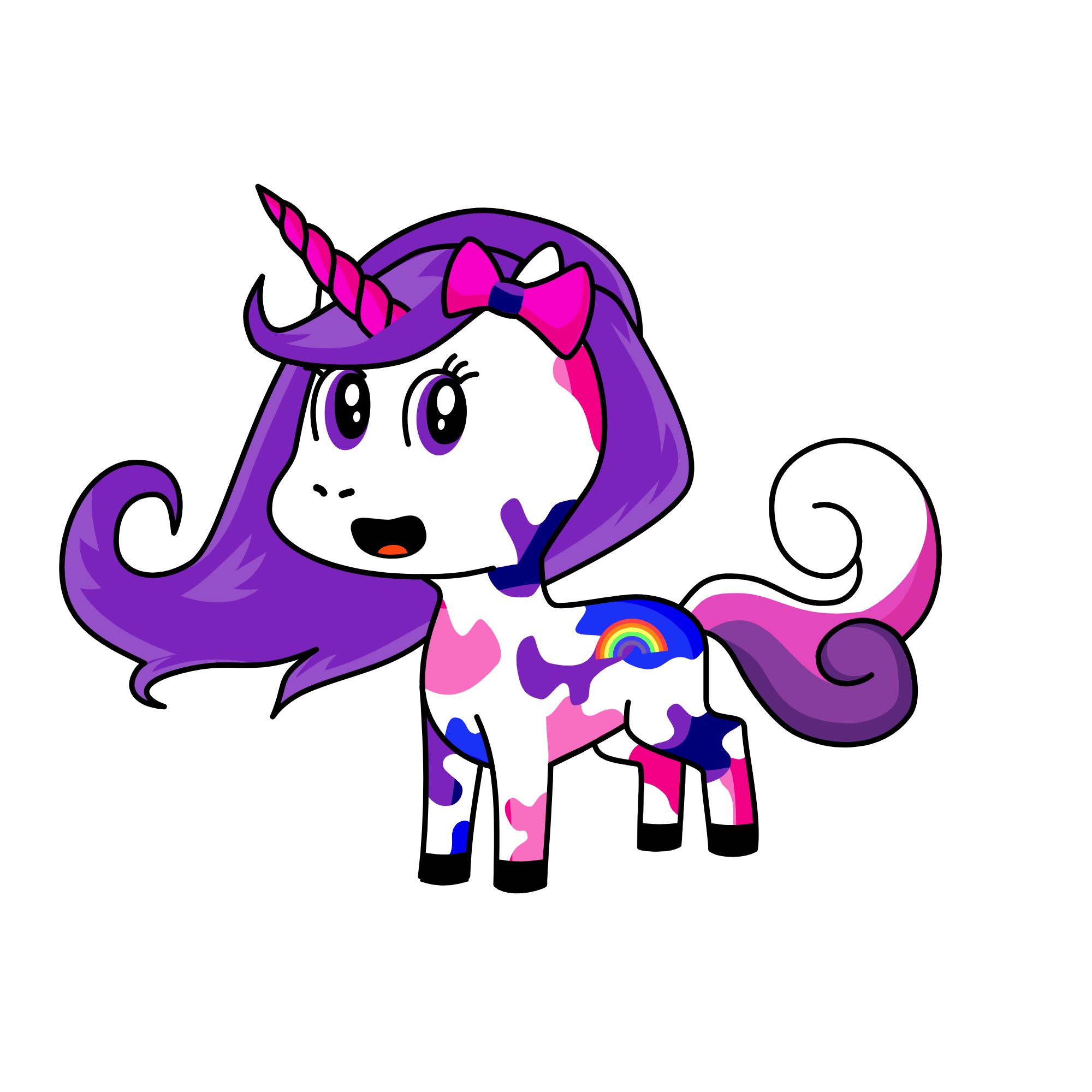 happy birthday, the unicorn