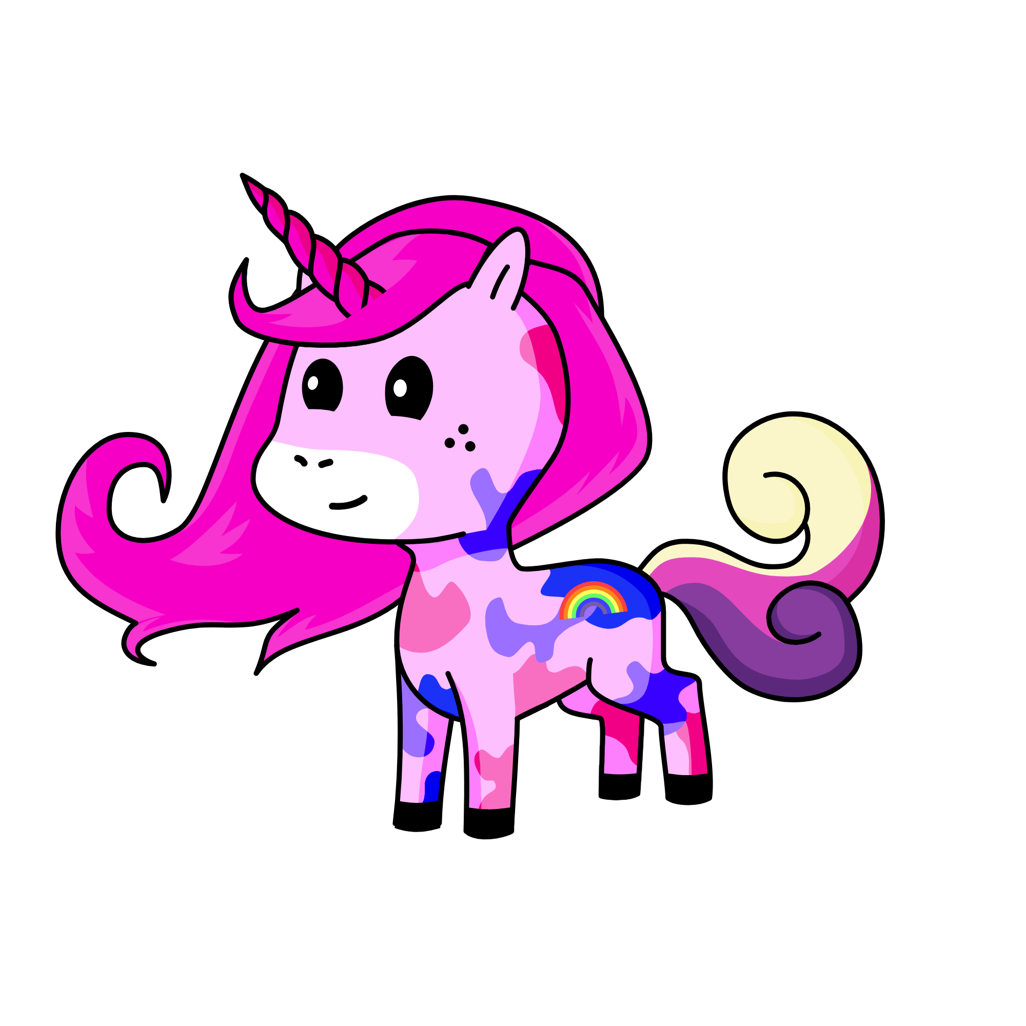happybirthday, the unicorn