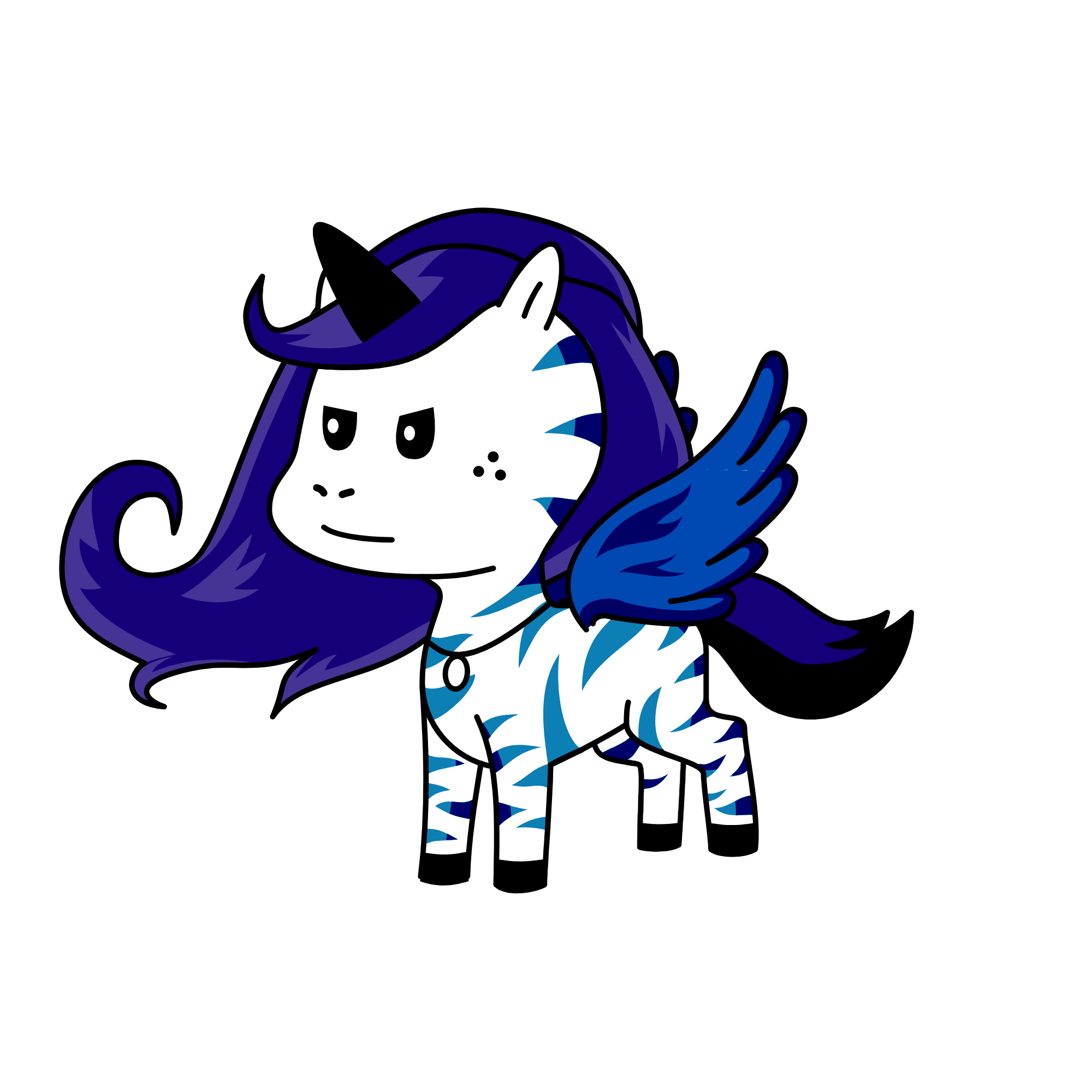 Luna, the unicorn