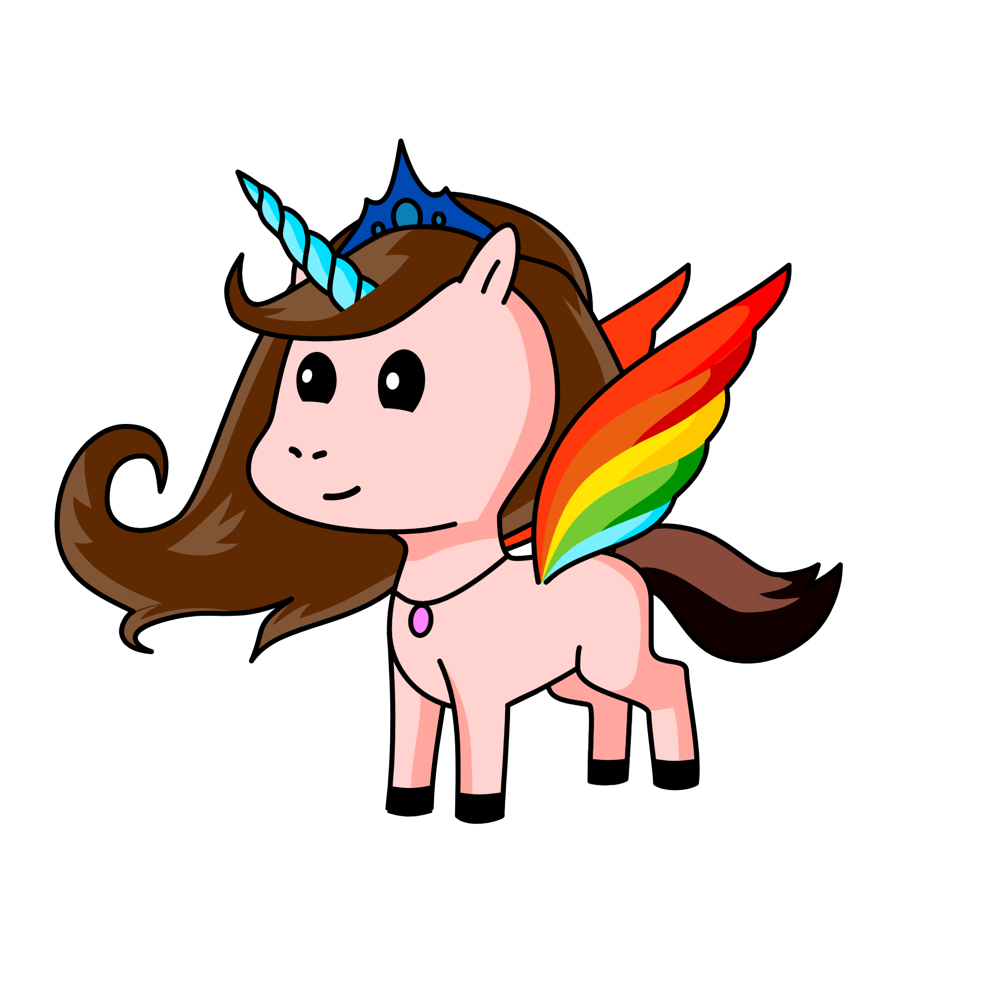 Me as a unicorn, the unicorn