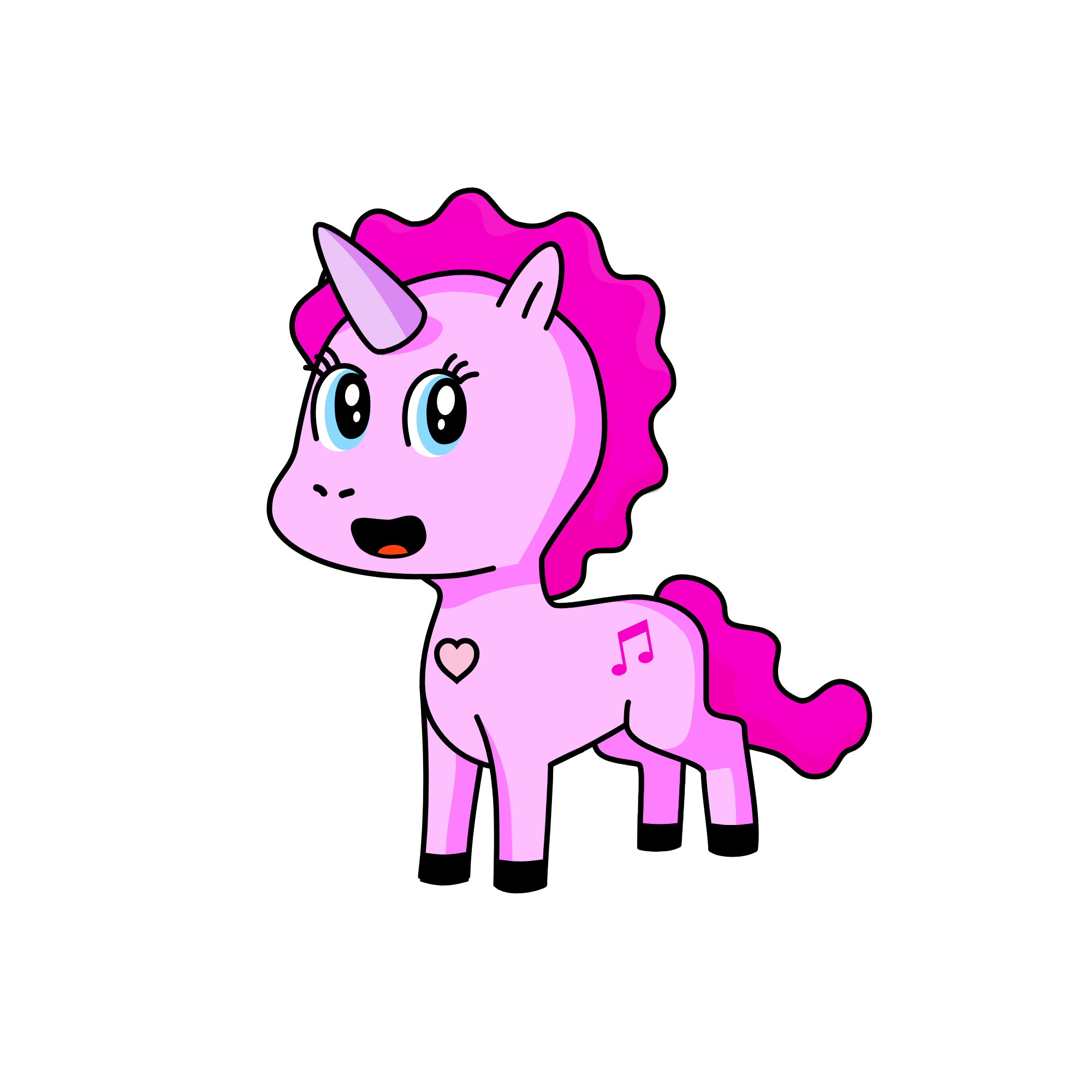 Pinkie Pie, the unicorn