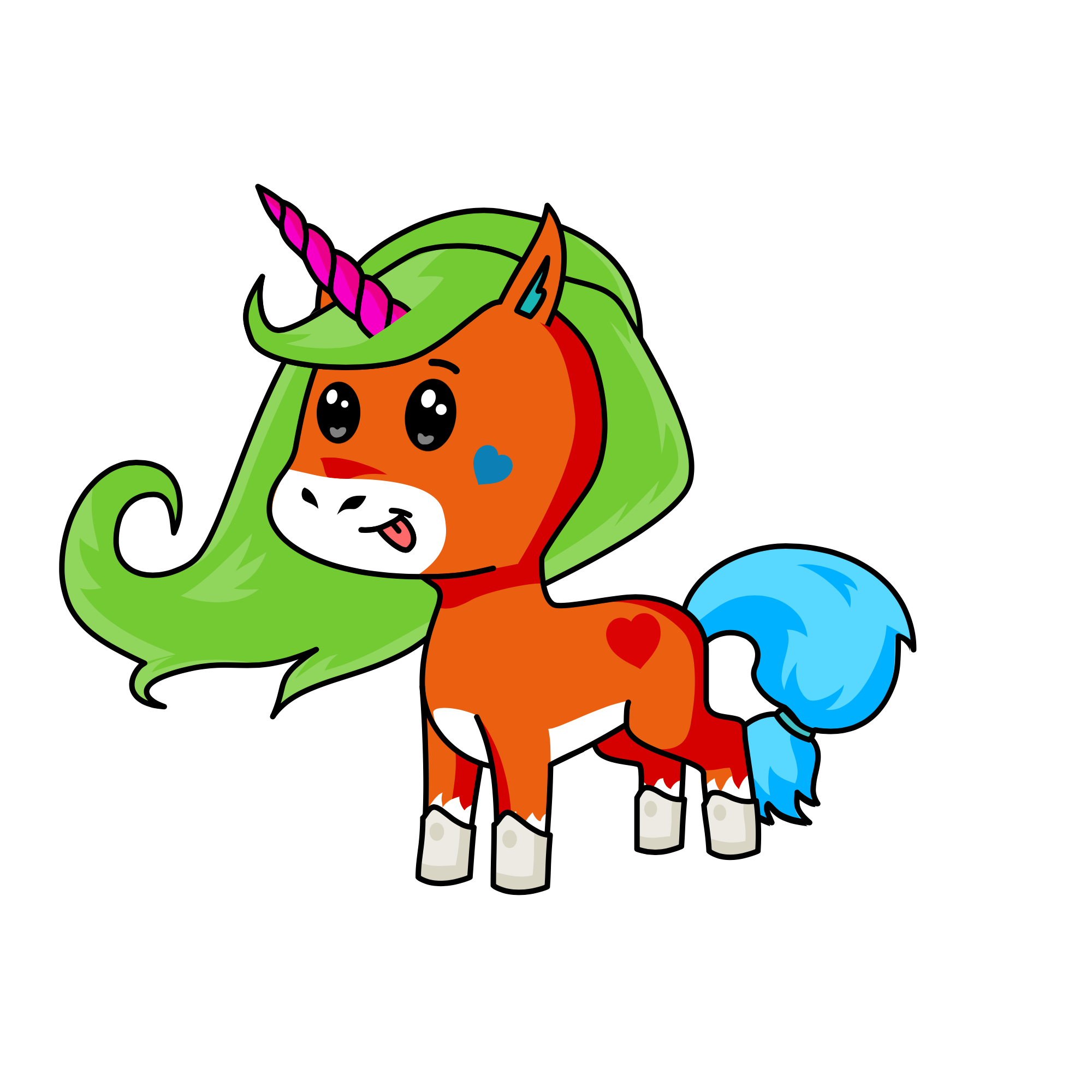urthtuhtuht, the unicorn