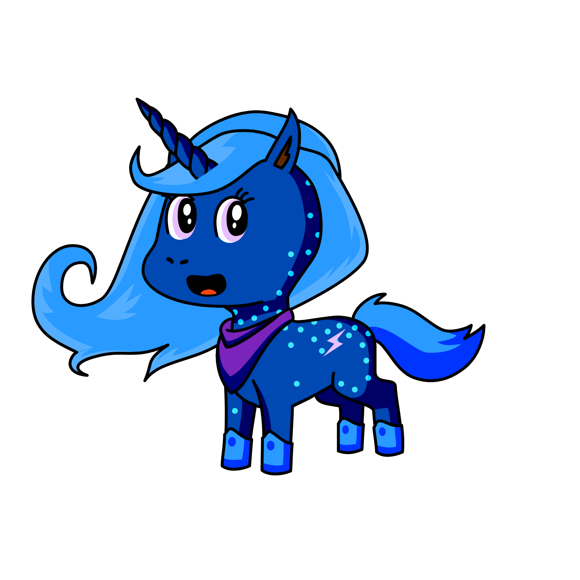 dreamy, the unicorn