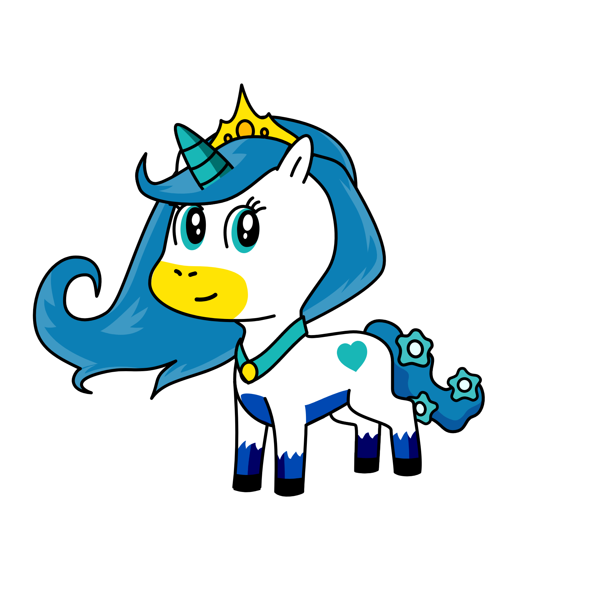 Luna, the unicorn