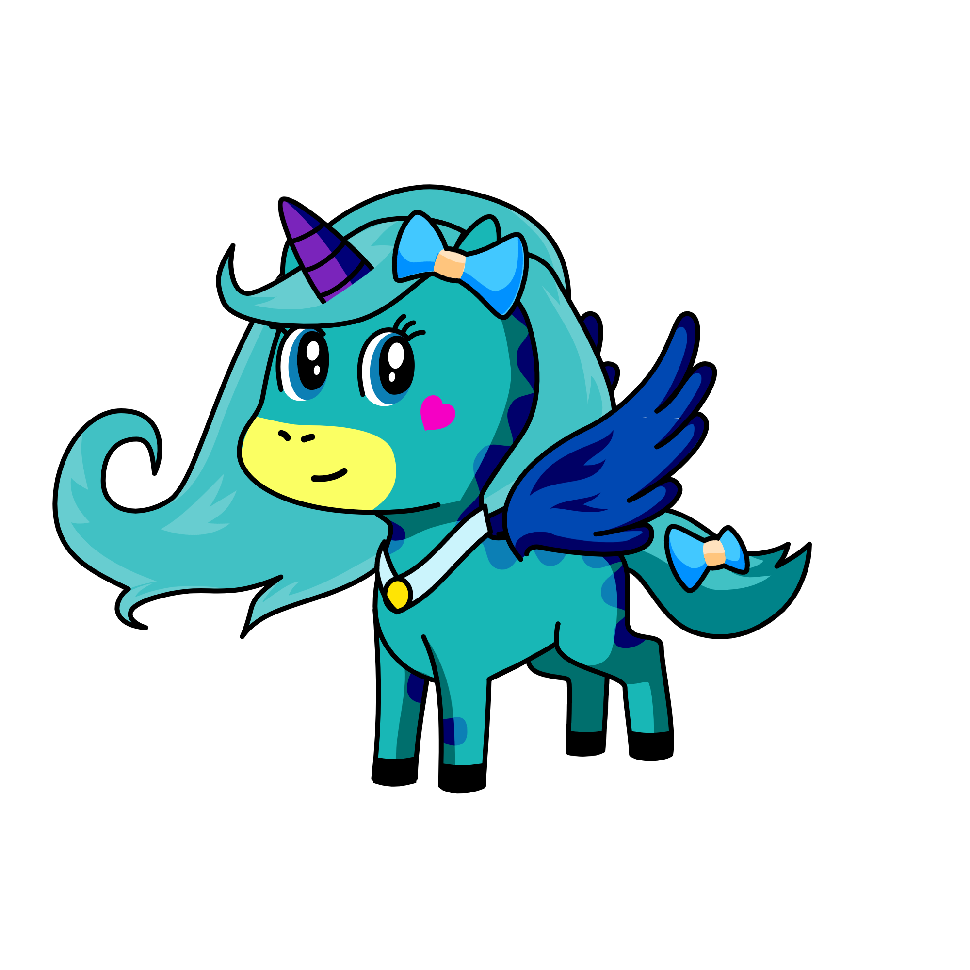 Luna, the unicorn