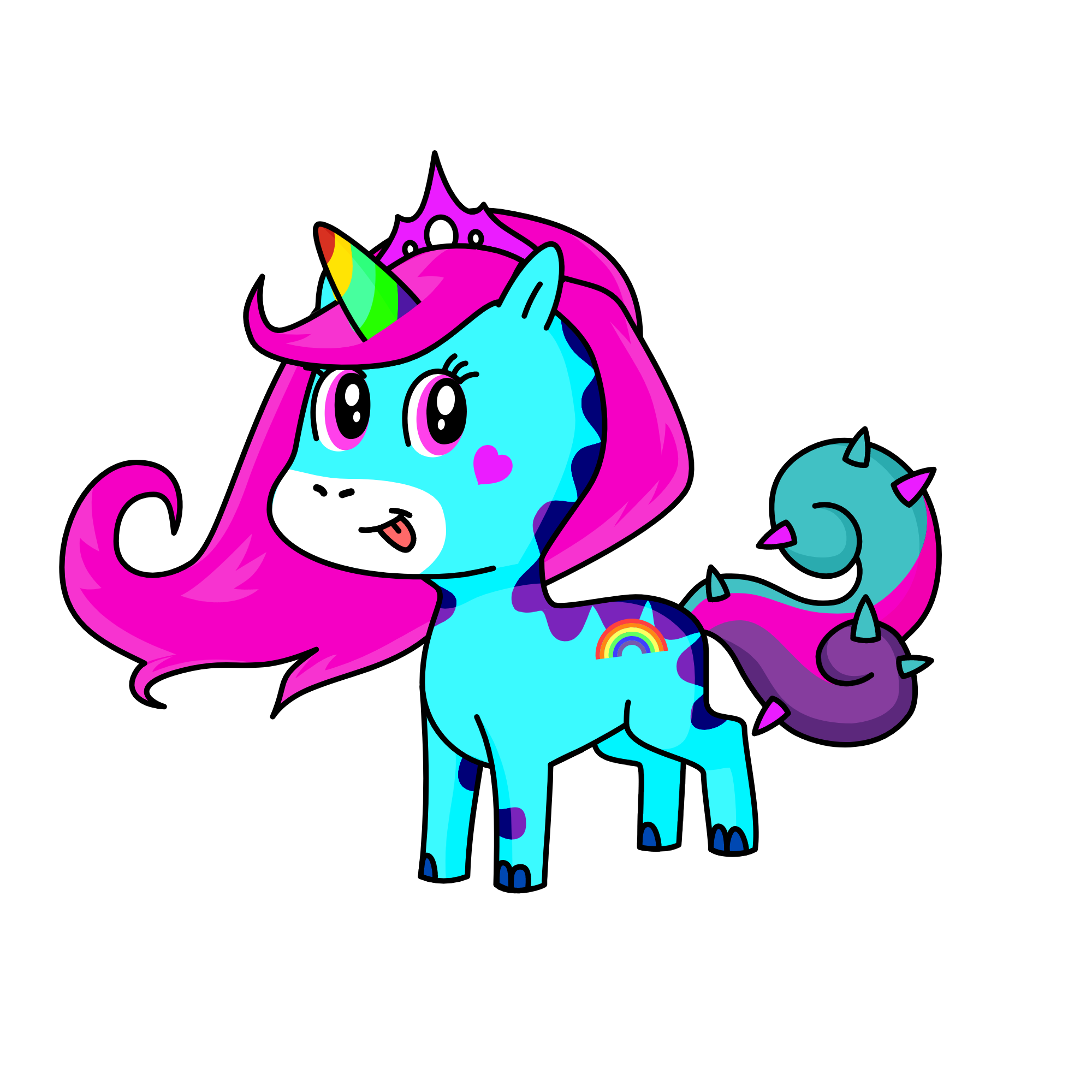 funny, the unicorn