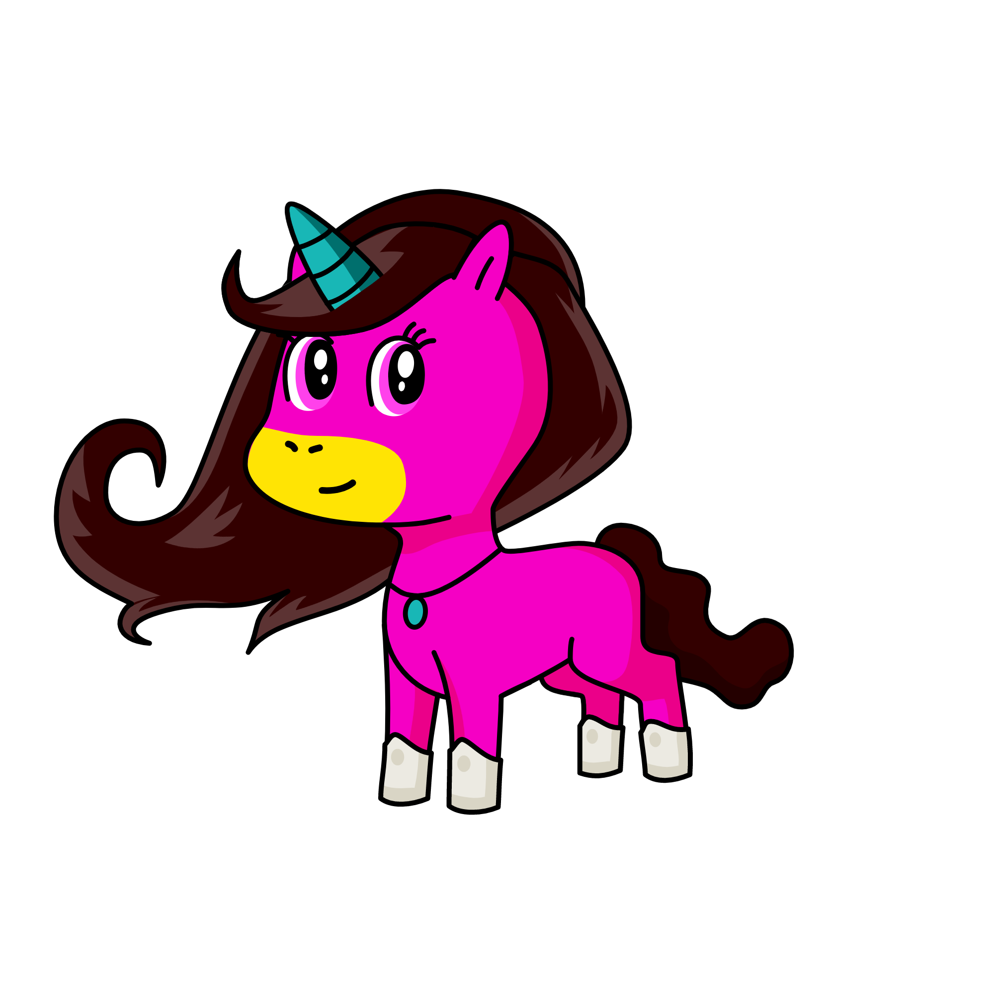 Desert, the unicorn