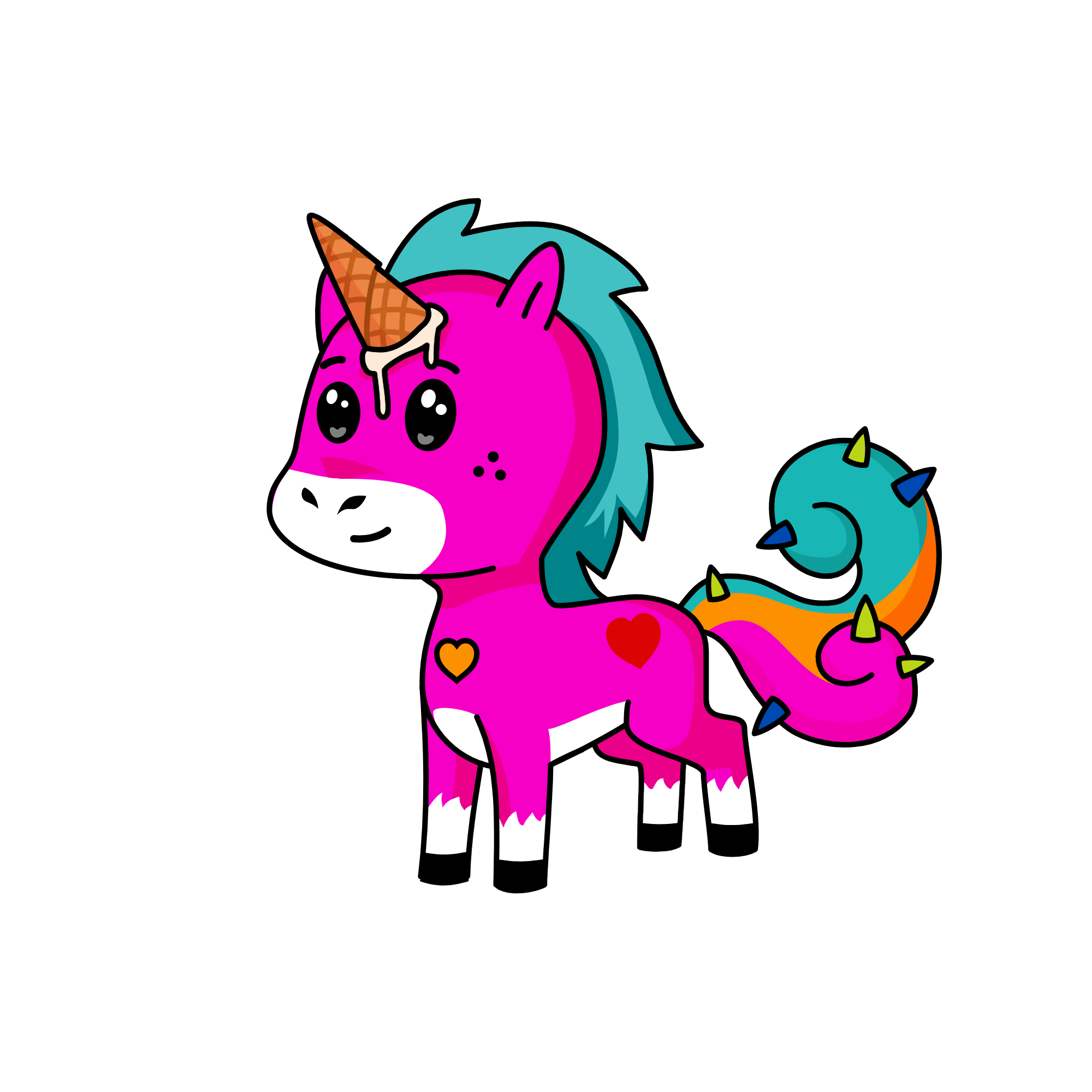 yummy, the unicorn